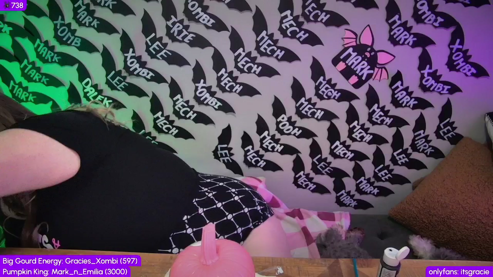 Gallery image thumbnail from Gracie's myfreecams stream on, 10/19/2025, 24:50 image 7 of 20