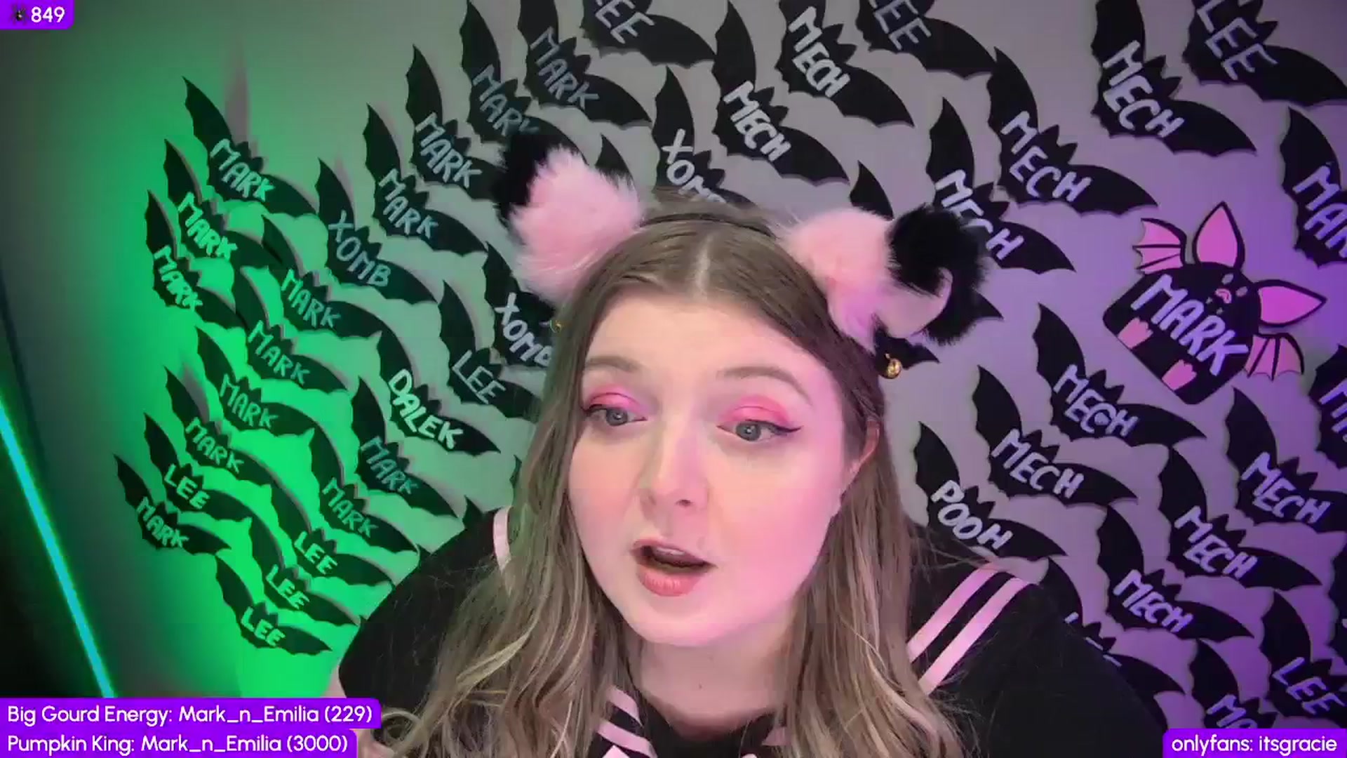 Gallery image thumbnail from Gracie's myfreecams stream on, 10/22/2025, 24:43 image 12 of 20