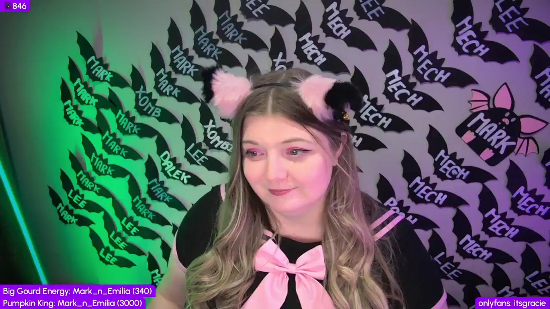 Gallery image thumbnail from Gracie's myfreecams stream on, 10/22/2025, 24:43 image 20 of 20