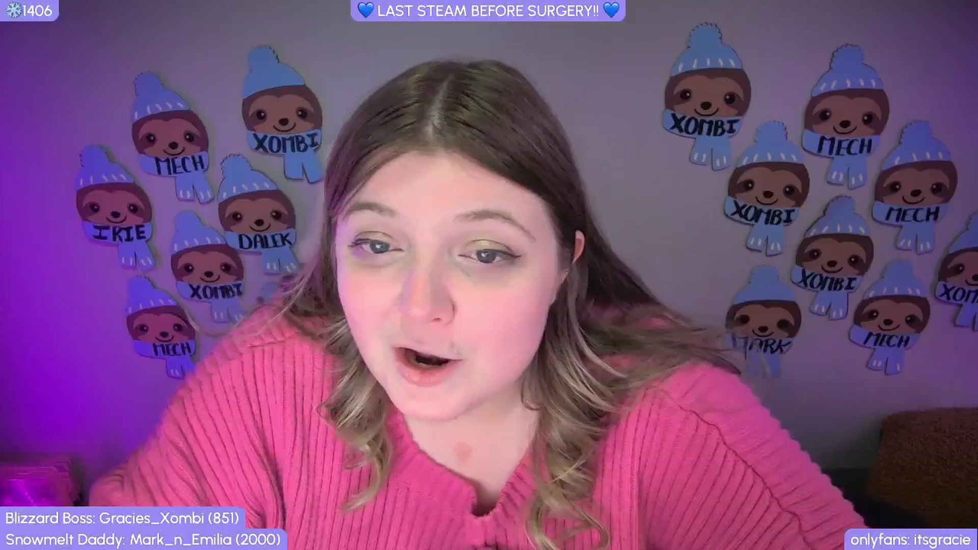 Gallery image thumbnail from Gracie's myfreecams stream on, 11/19/2025, 24:53 image 7 of 20