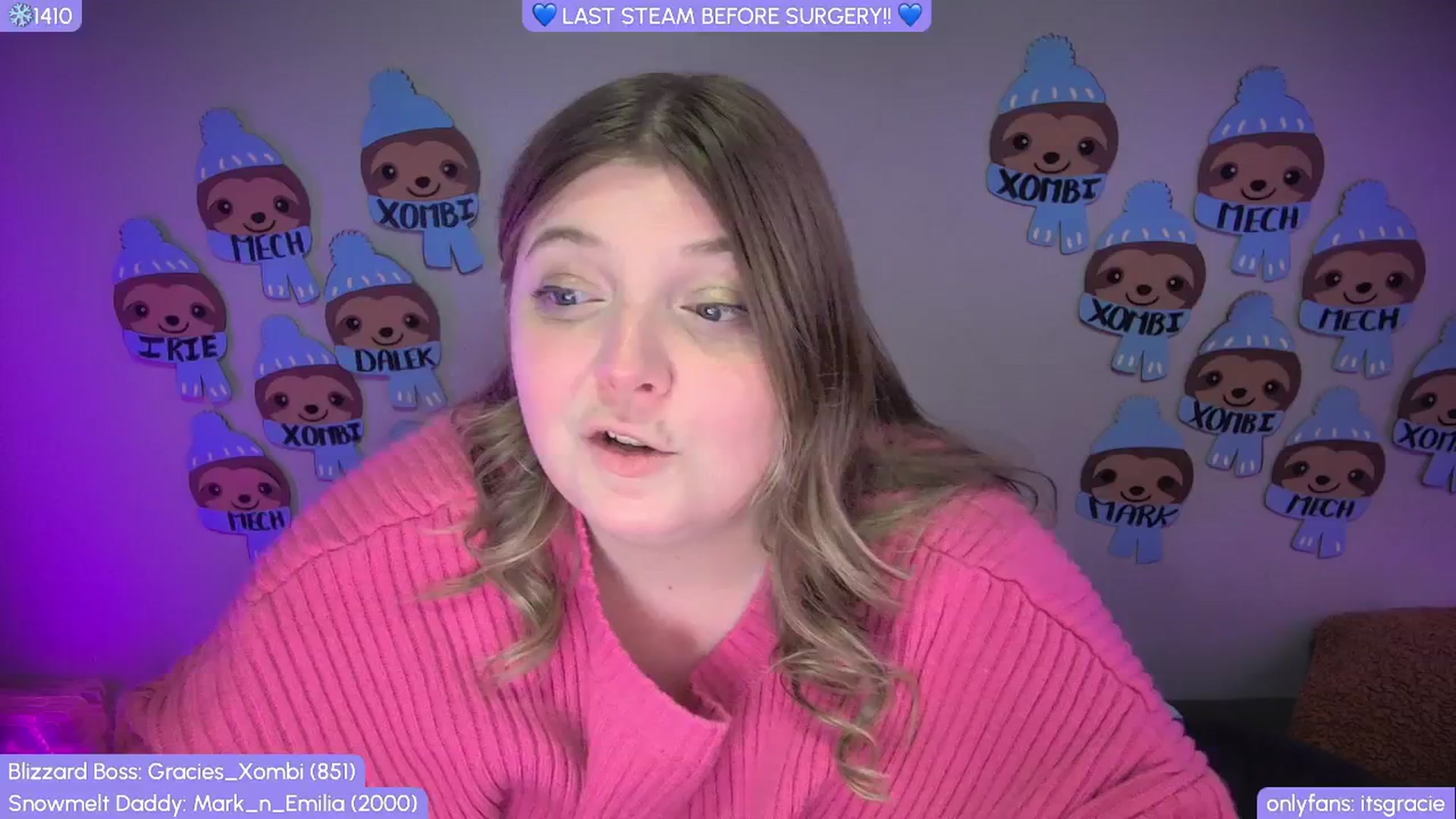 Gallery image thumbnail from Gracie's myfreecams stream on, 11/19/2025, 24:53 image 4 of 20