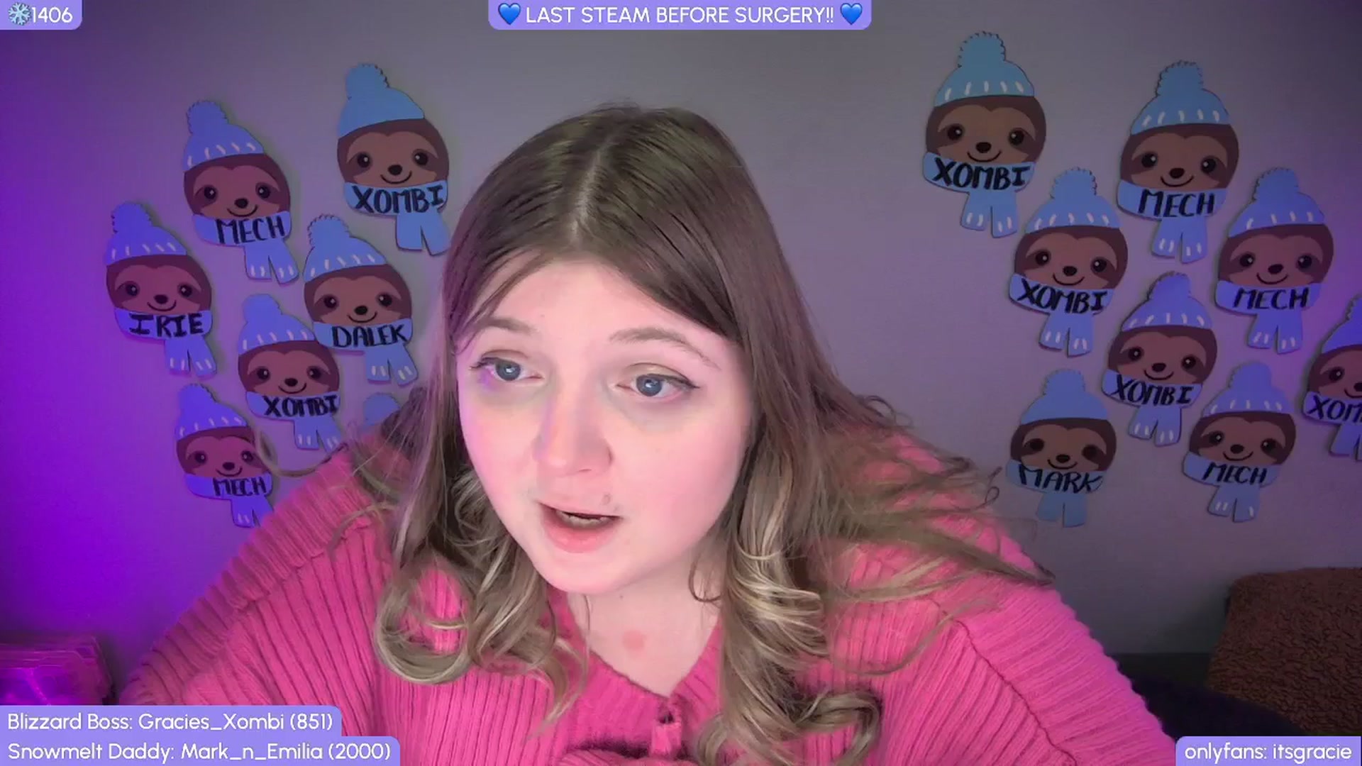 Gallery image thumbnail from Gracie's myfreecams stream on, 11/19/2025, 24:53 image 11 of 20