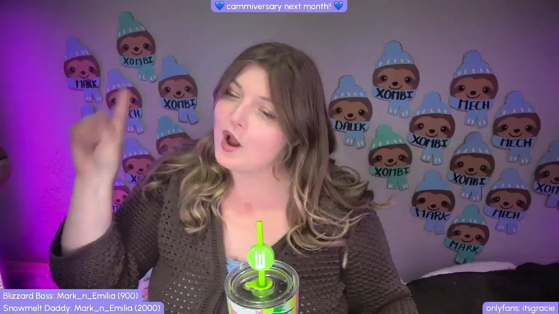 Gallery image thumbnail from Gracie's myfreecams stream on, 11/28/2025, 24:57 image 8 of 20