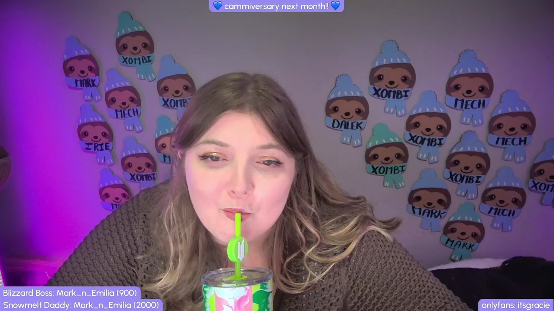 Gallery image thumbnail from Gracie's myfreecams stream on, 11/28/2025, 24:57 image 7 of 20