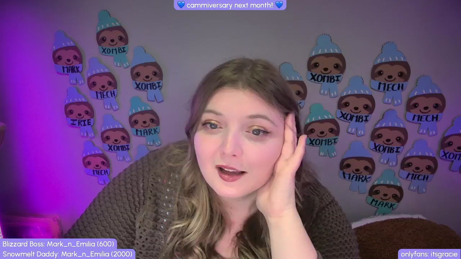 Gallery image thumbnail from Gracie's myfreecams stream on, 11/28/2025, 24:57 image 1 of 20