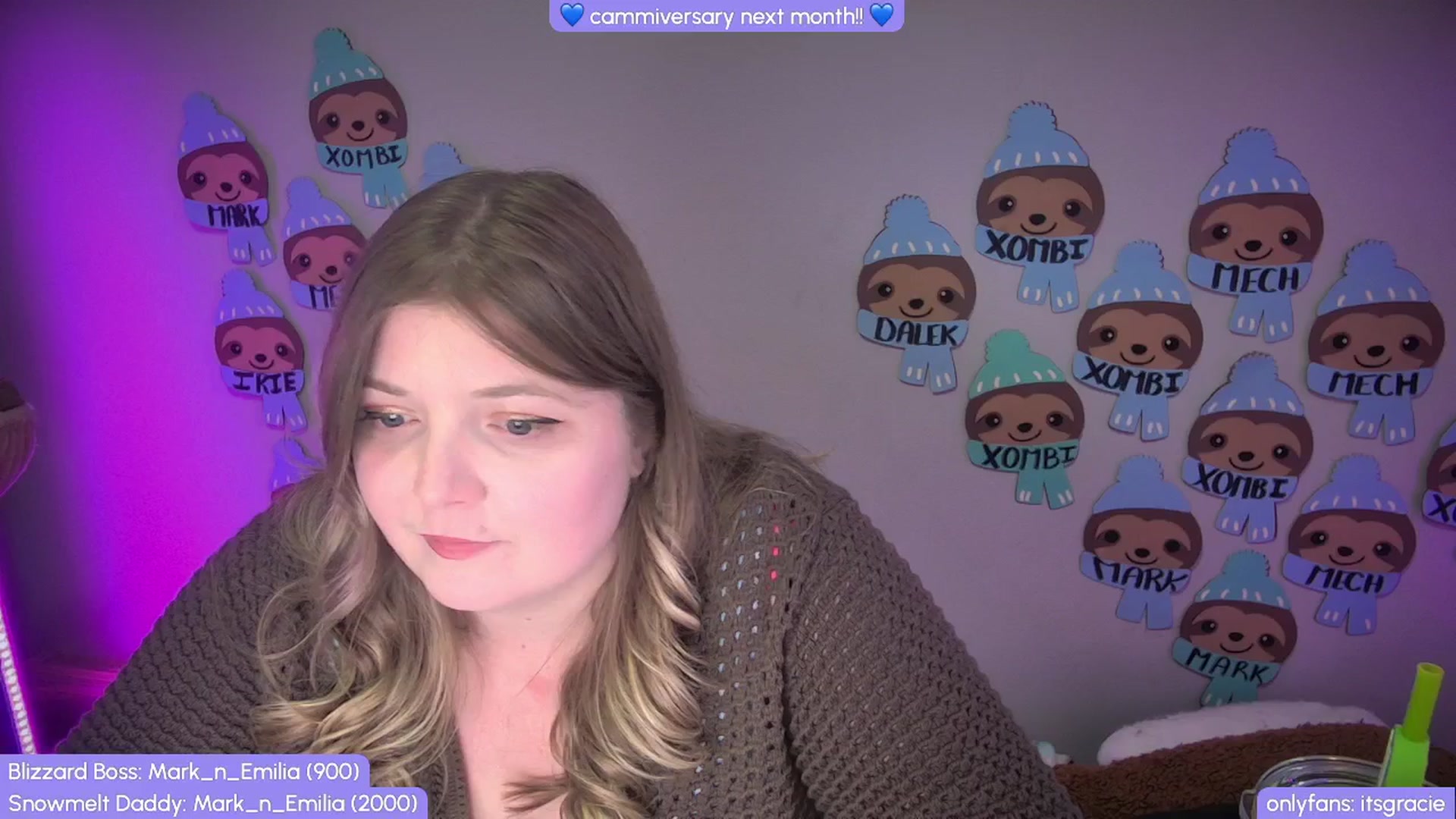 Gallery image thumbnail from Gracie's myfreecams stream on, 11/28/2025, 24:57 image 11 of 20