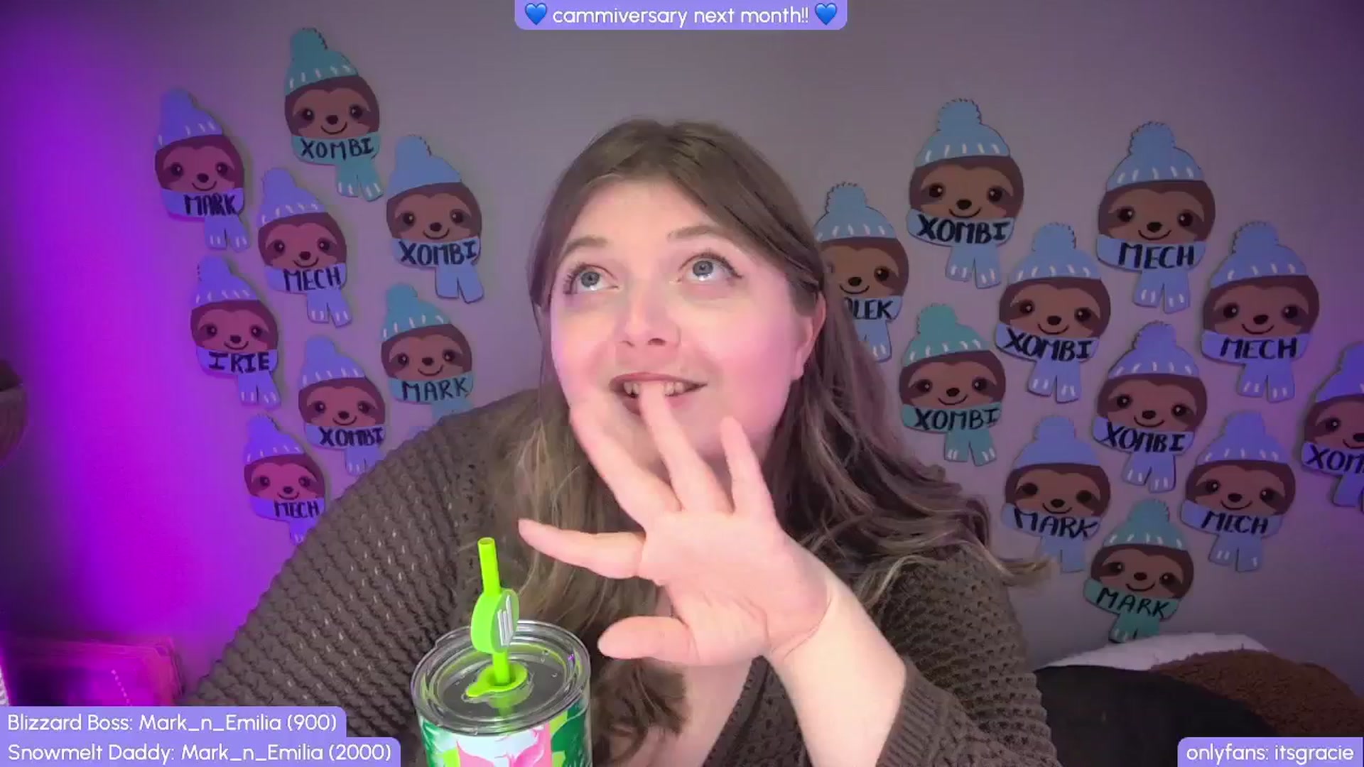 Gallery image thumbnail from Gracie's myfreecams stream on, 11/28/2025, 24:57 image 6 of 20