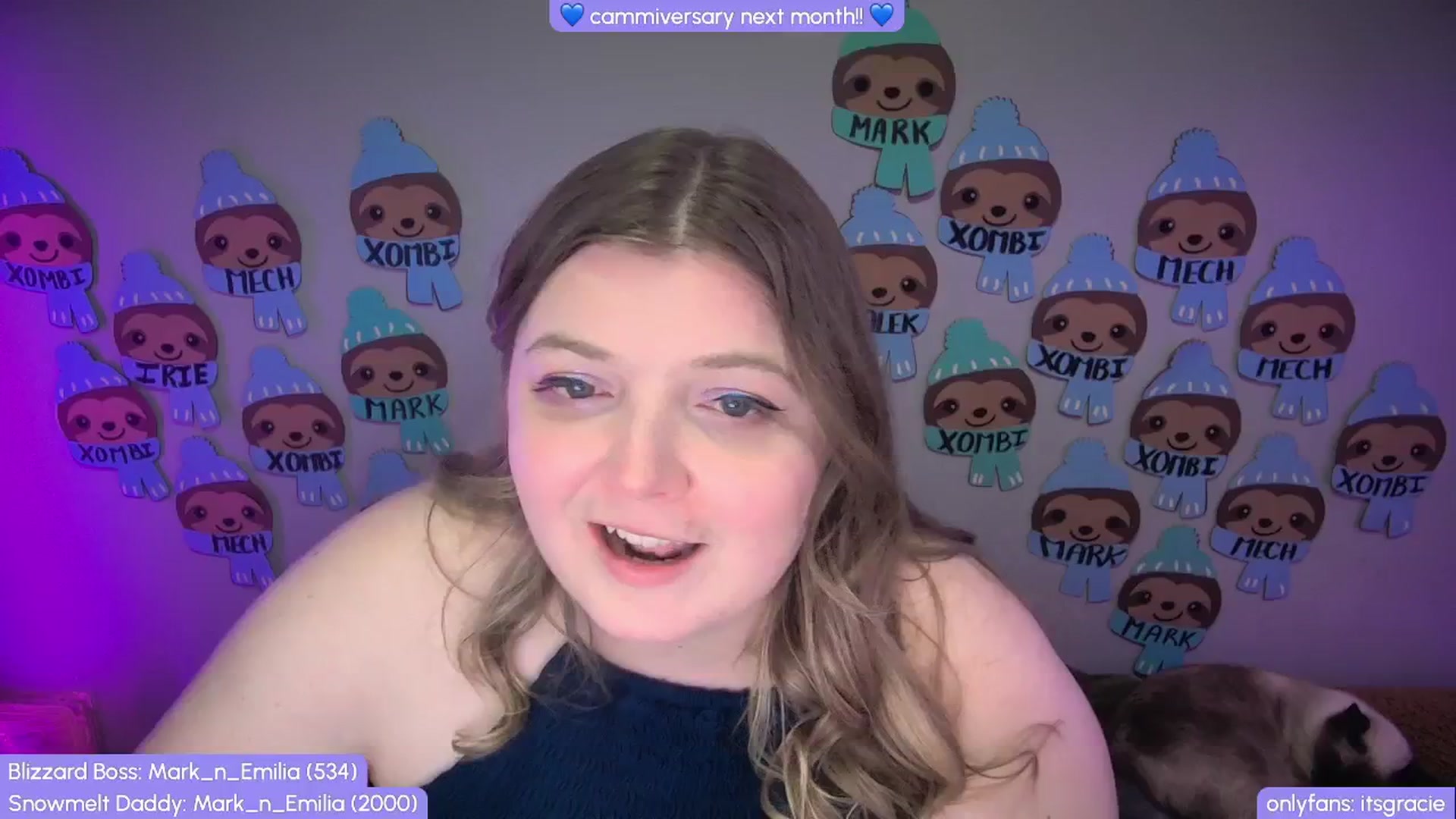 Gallery image thumbnail from Gracie's myfreecams stream on, 12/01/2025, 01:00 image 19 of 20