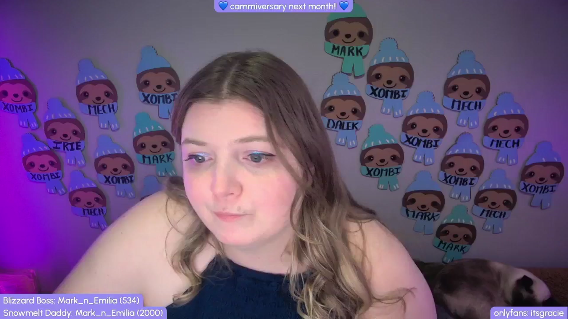 Gallery image thumbnail from Gracie's myfreecams stream on, 12/01/2025, 01:00 image 18 of 20