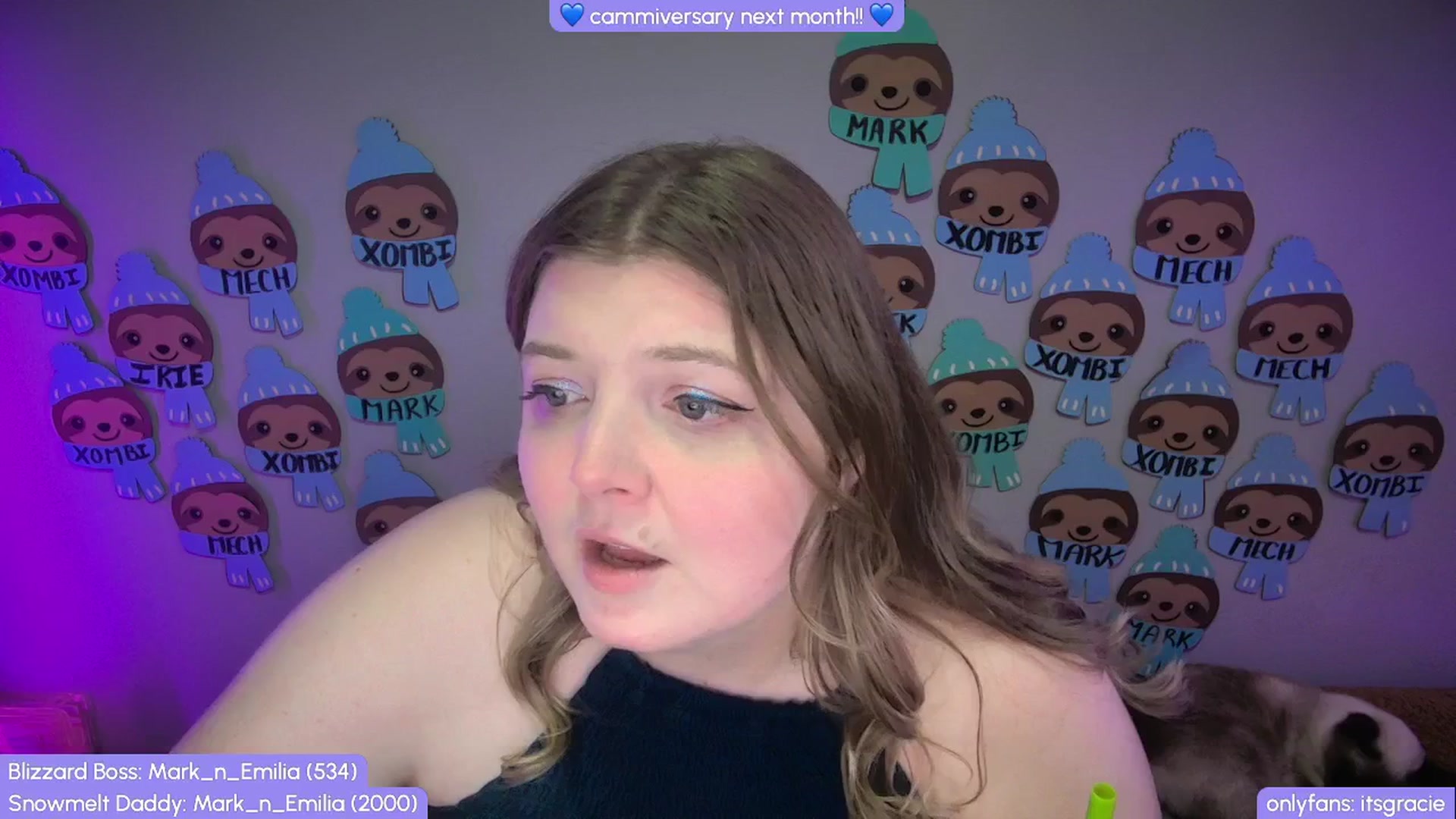 Gallery image thumbnail from Gracie's myfreecams stream on, 12/01/2025, 01:00 image 5 of 20