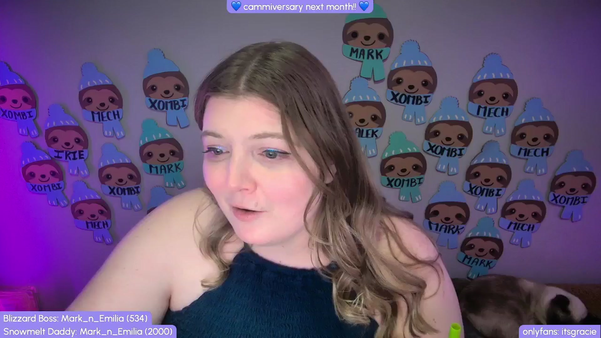 Gallery image thumbnail from Gracie's myfreecams stream on, 12/01/2025, 01:00 image 10 of 20