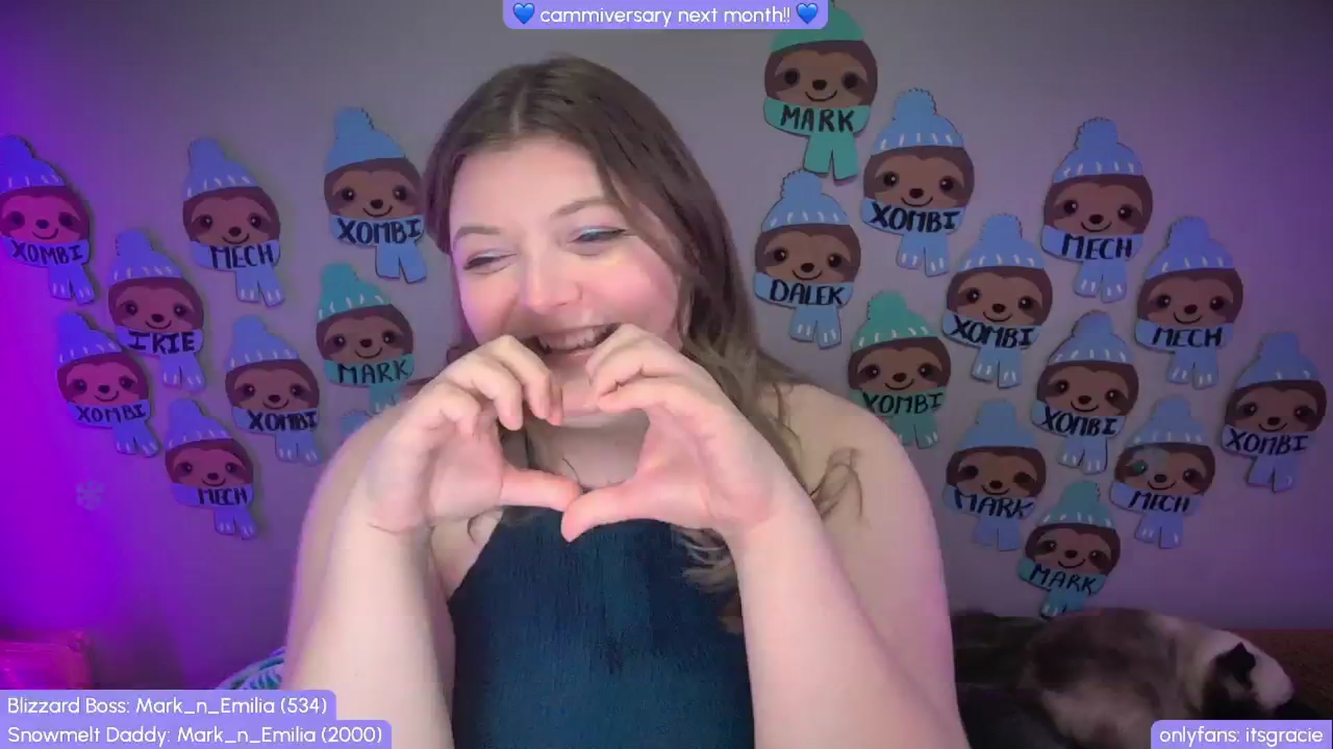Gallery image thumbnail from Gracie's myfreecams stream on, 12/01/2025, 01:00 image 20 of 20
