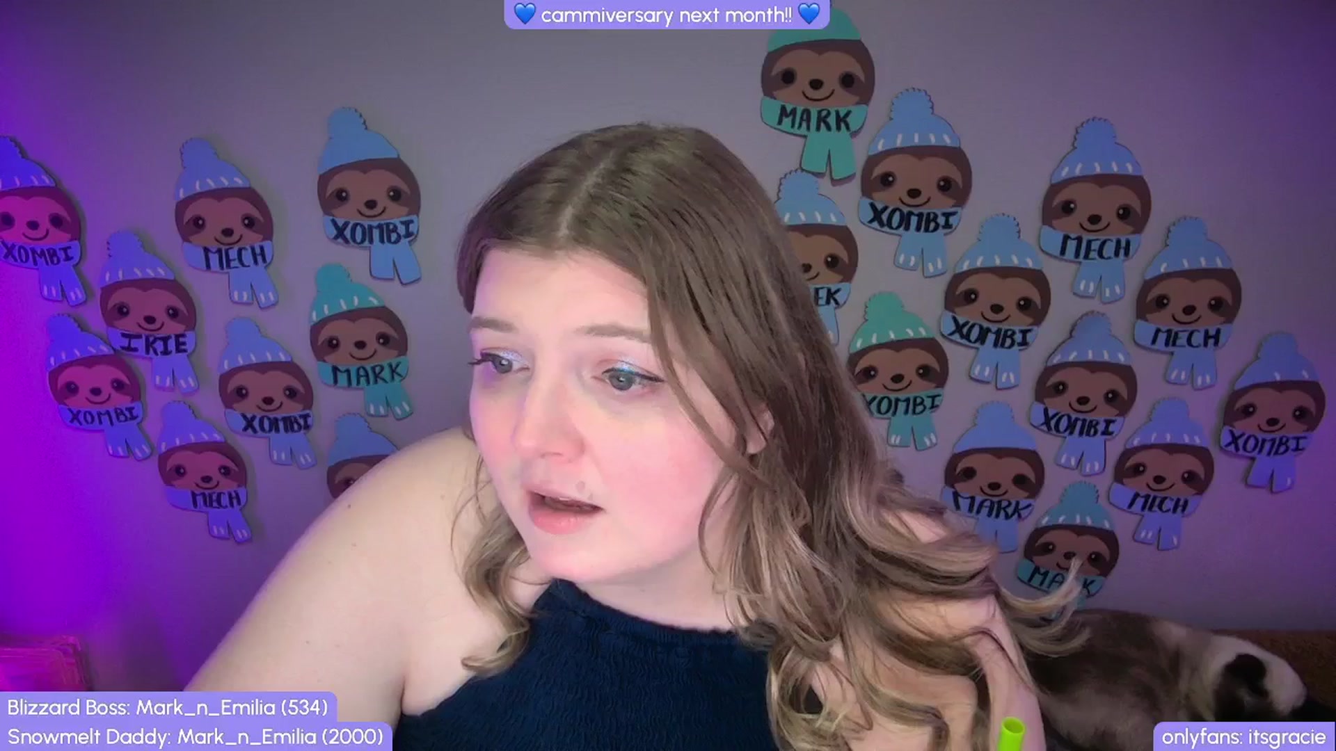 Gallery image thumbnail from Gracie's myfreecams stream on, 12/01/2025, 01:00 image 8 of 20