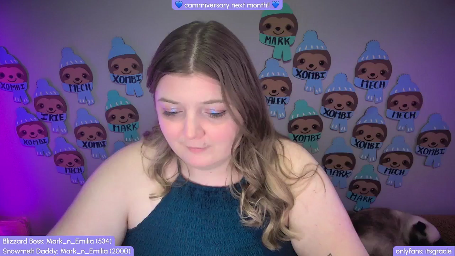 Gallery image thumbnail from Gracie's myfreecams stream on, 12/01/2025, 01:00 image 16 of 20