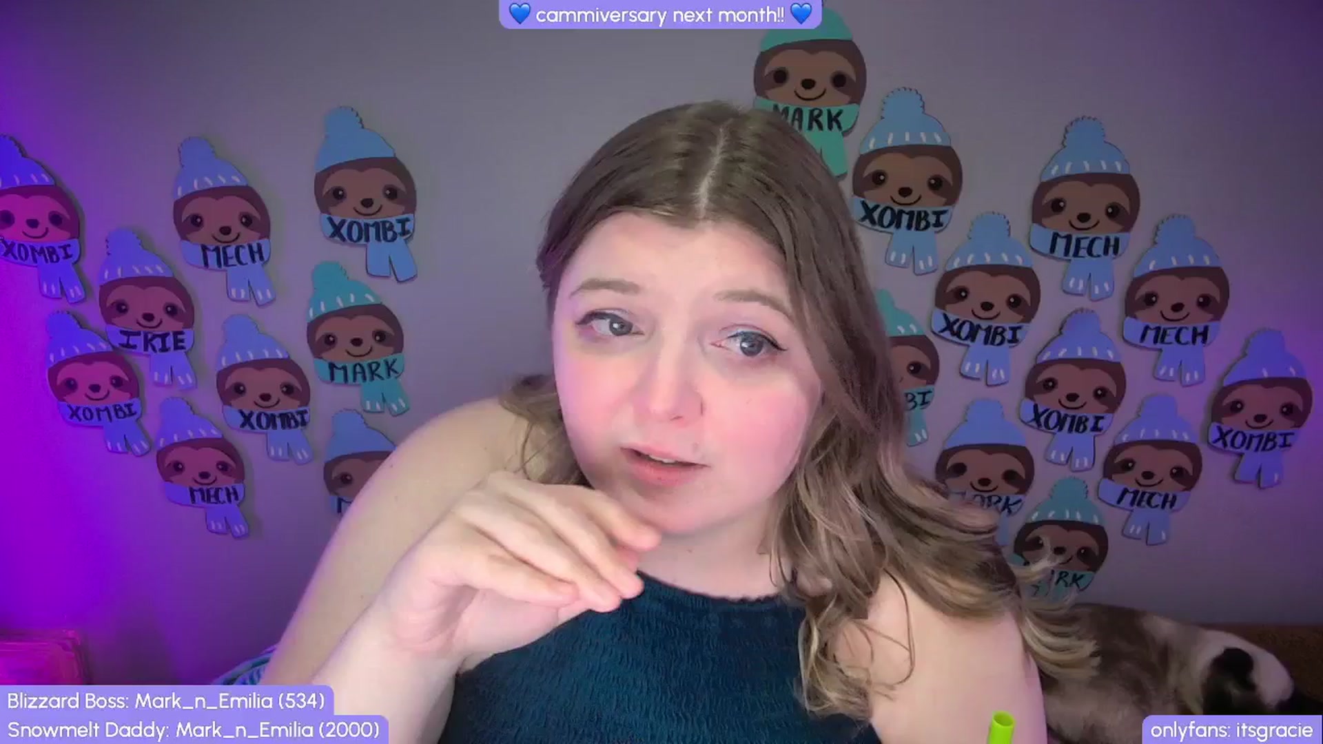 Gallery image thumbnail from Gracie's myfreecams stream on, 12/01/2025, 01:00 image 6 of 20