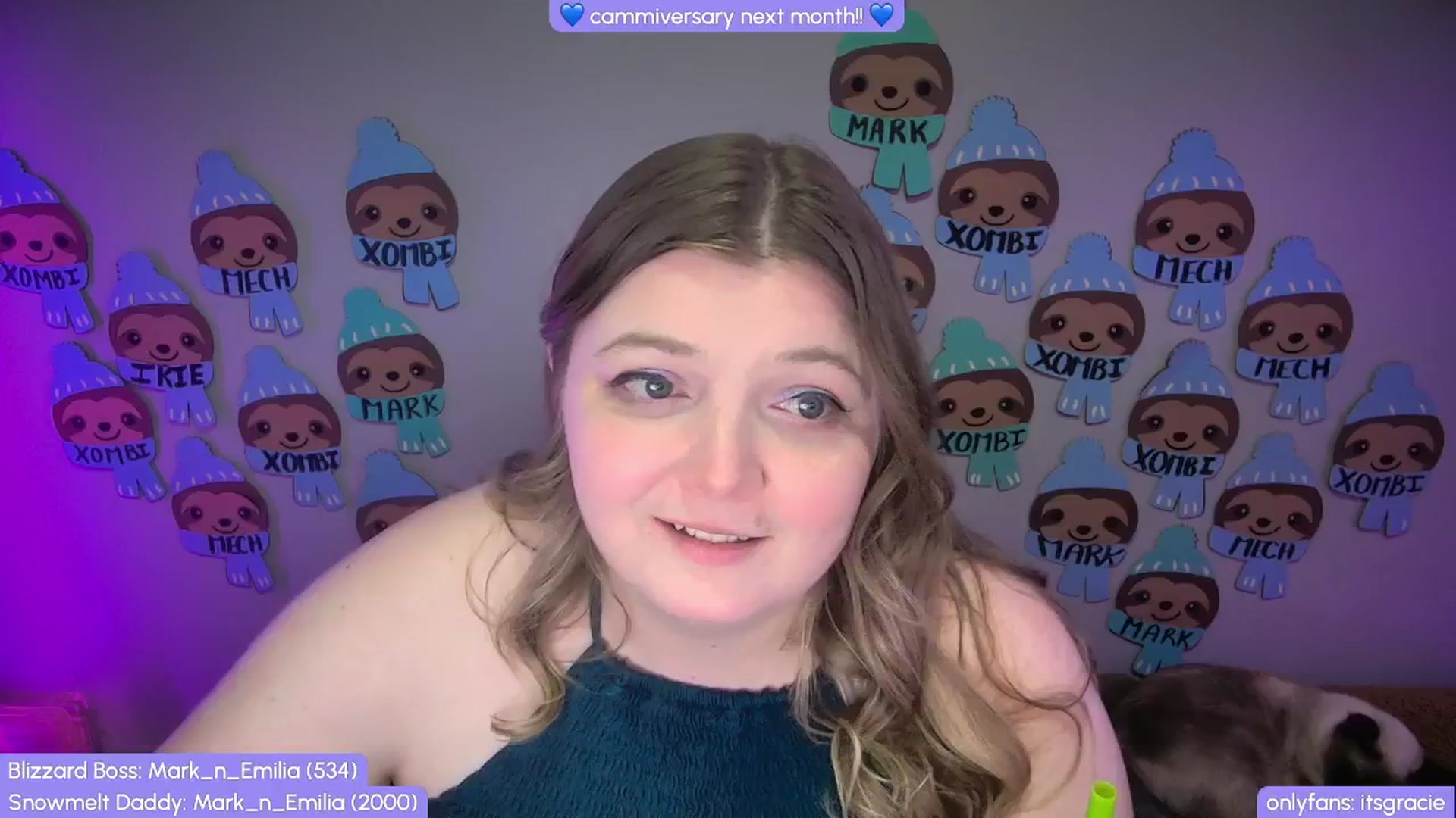 Gallery image thumbnail from Gracie's myfreecams stream on, 12/01/2025, 01:00 image 11 of 20
