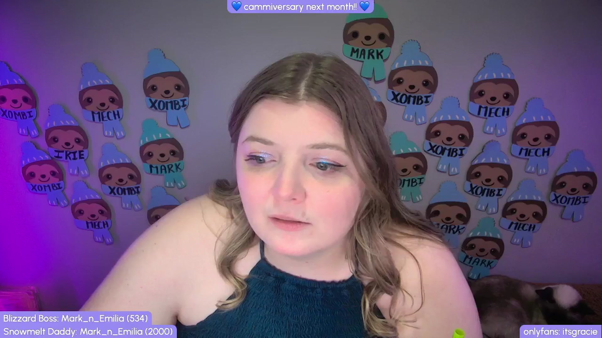 Gallery image thumbnail from Gracie's myfreecams stream on, 12/01/2025, 01:00 image 2 of 20