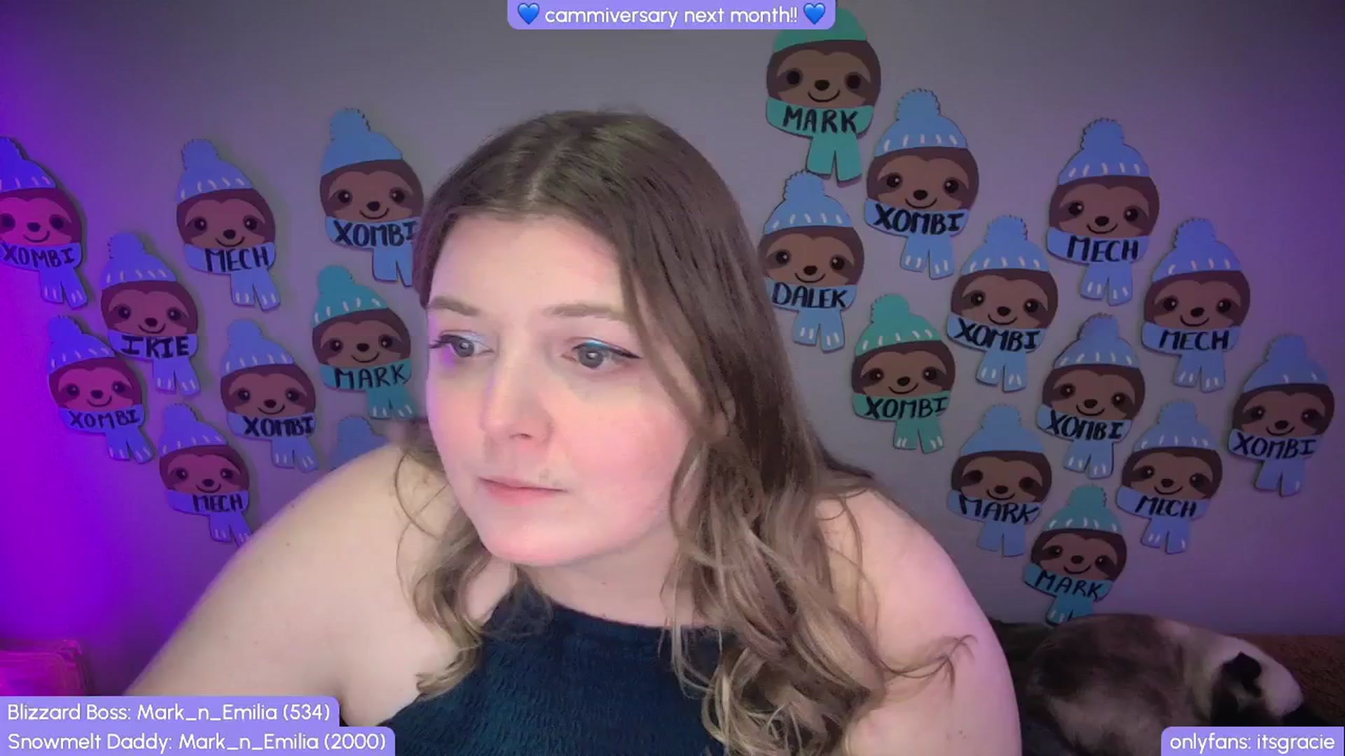 Gallery image thumbnail from Gracie's myfreecams stream on, 12/01/2025, 01:00 image 17 of 20