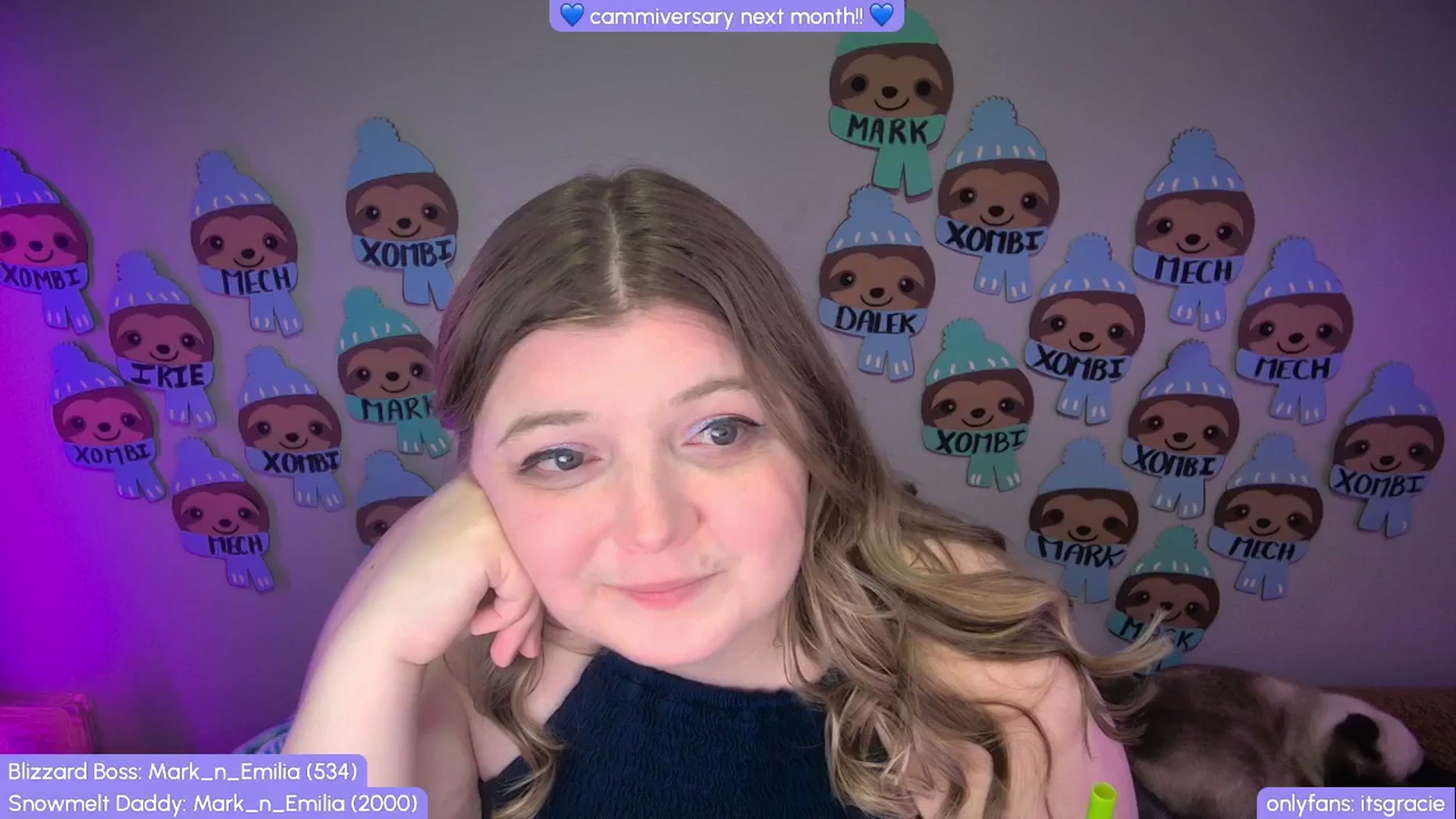 Gallery image thumbnail from Gracie's myfreecams stream on, 12/01/2025, 01:00 image 9 of 20