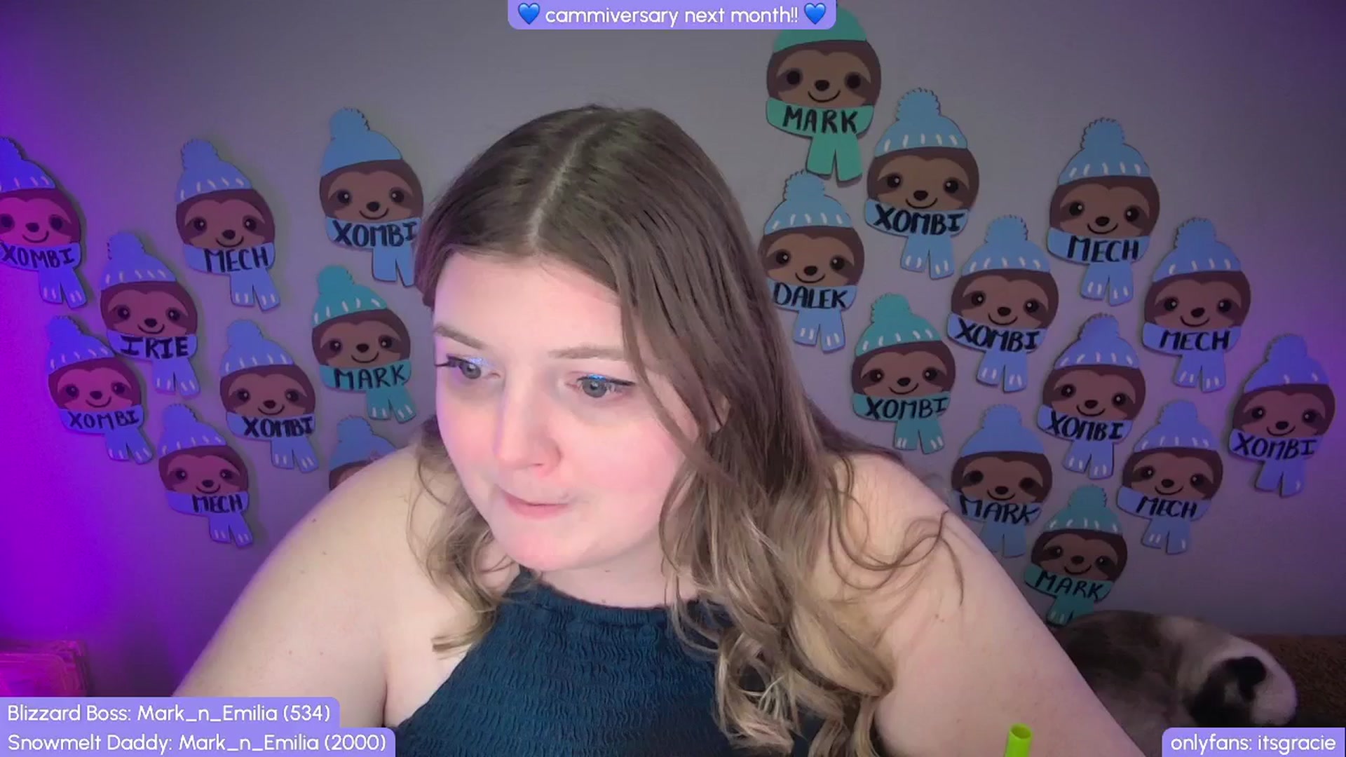 Gallery image thumbnail from Gracie's myfreecams stream on, 12/01/2025, 01:00 image 13 of 20