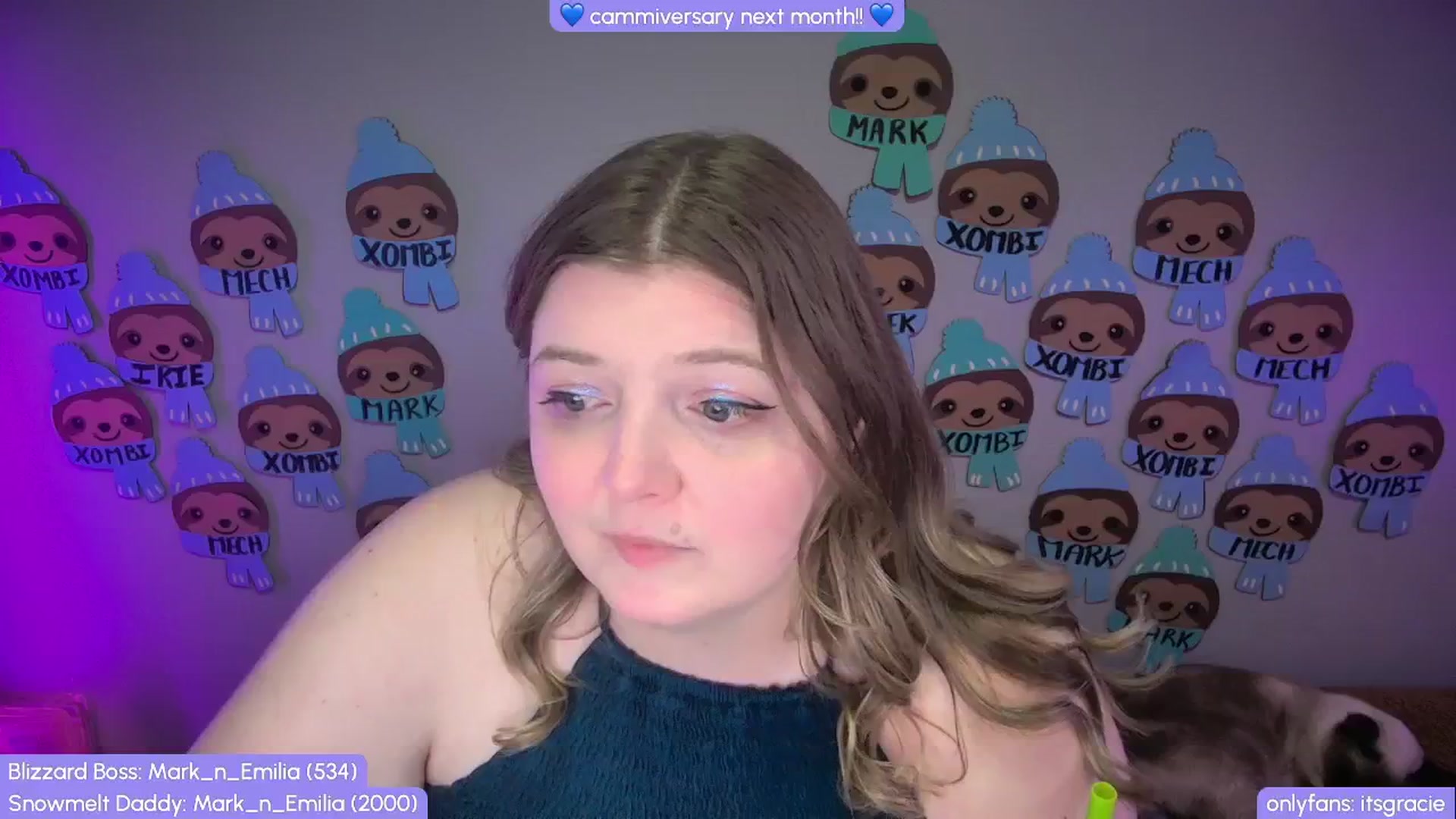 Gallery image thumbnail from Gracie's myfreecams stream on, 12/01/2025, 01:00 image 7 of 20
