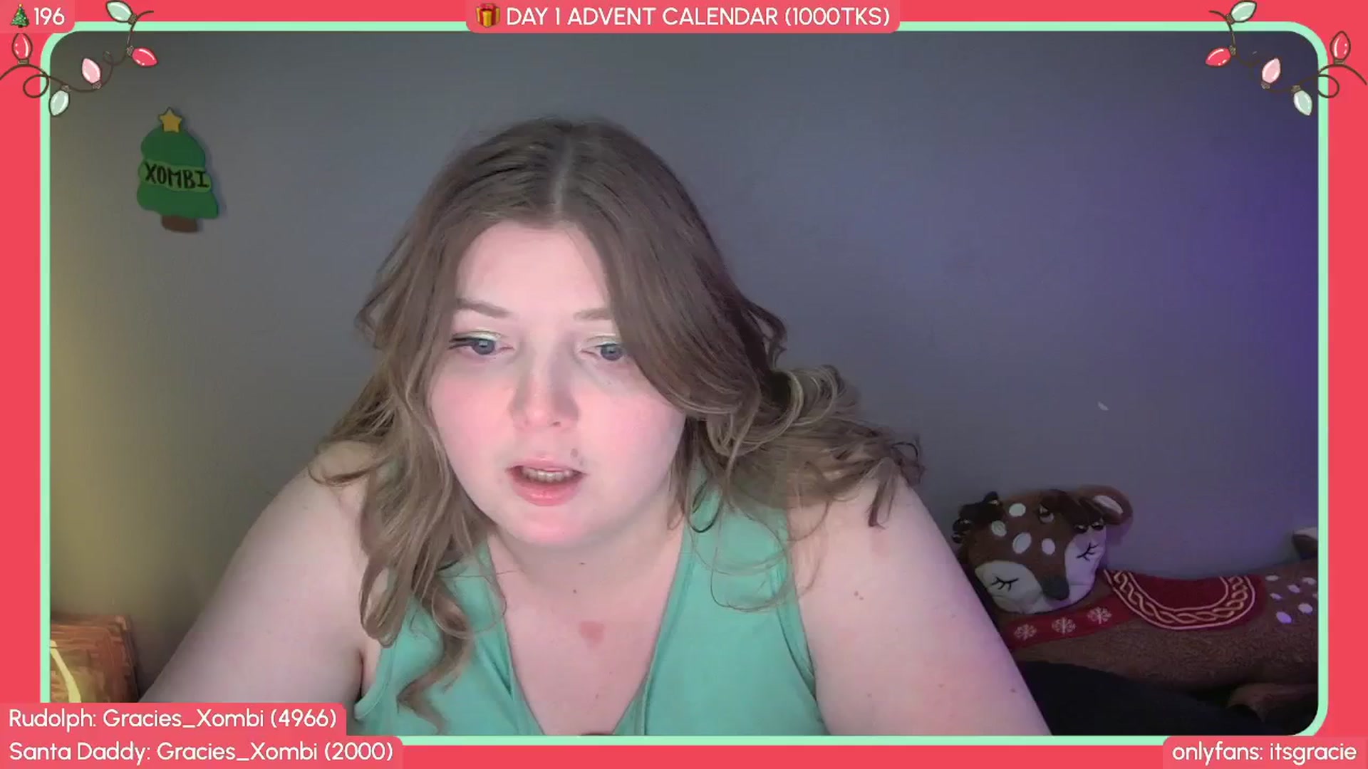 Gallery image thumbnail from Gracie's myfreecams stream on, 12/02/2025, 24:01 image 3 of 20