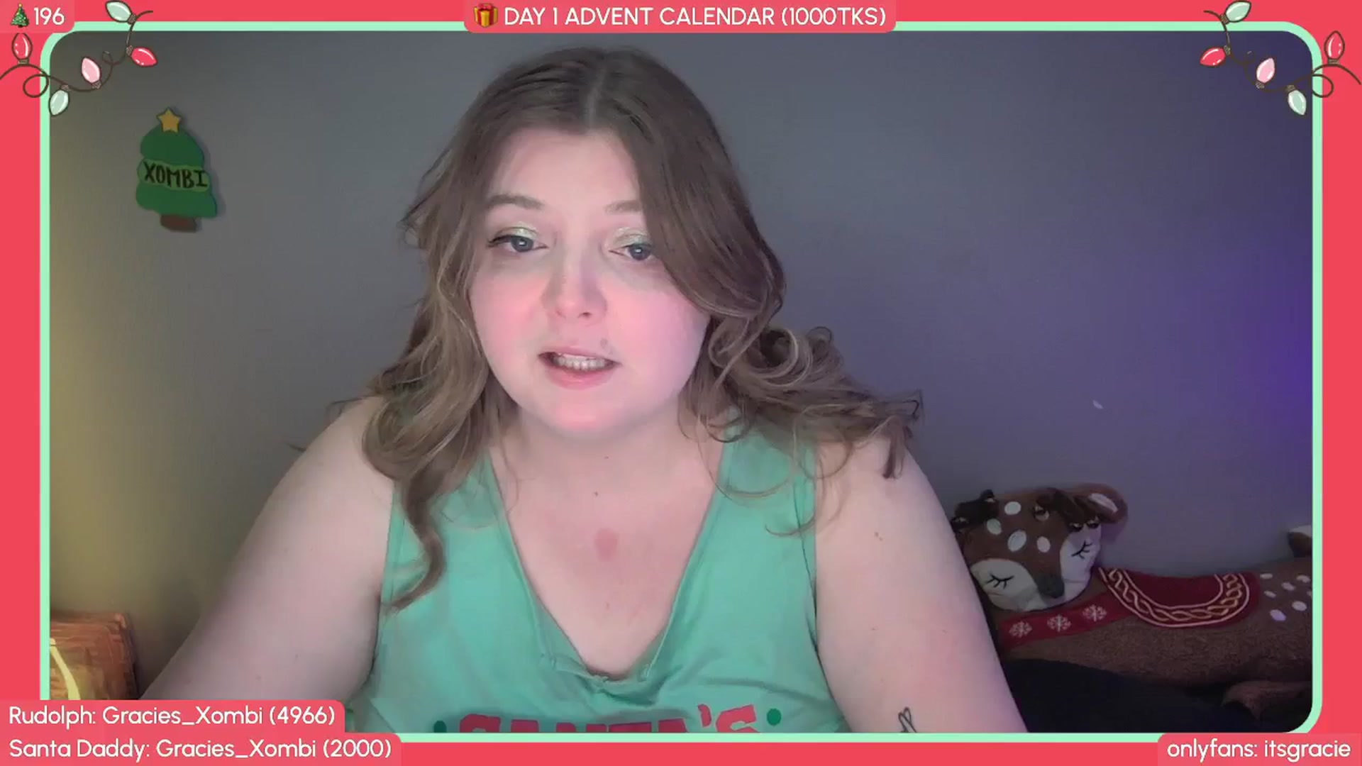 Gallery image thumbnail from Gracie's myfreecams stream on, 12/02/2025, 24:01 image 2 of 20
