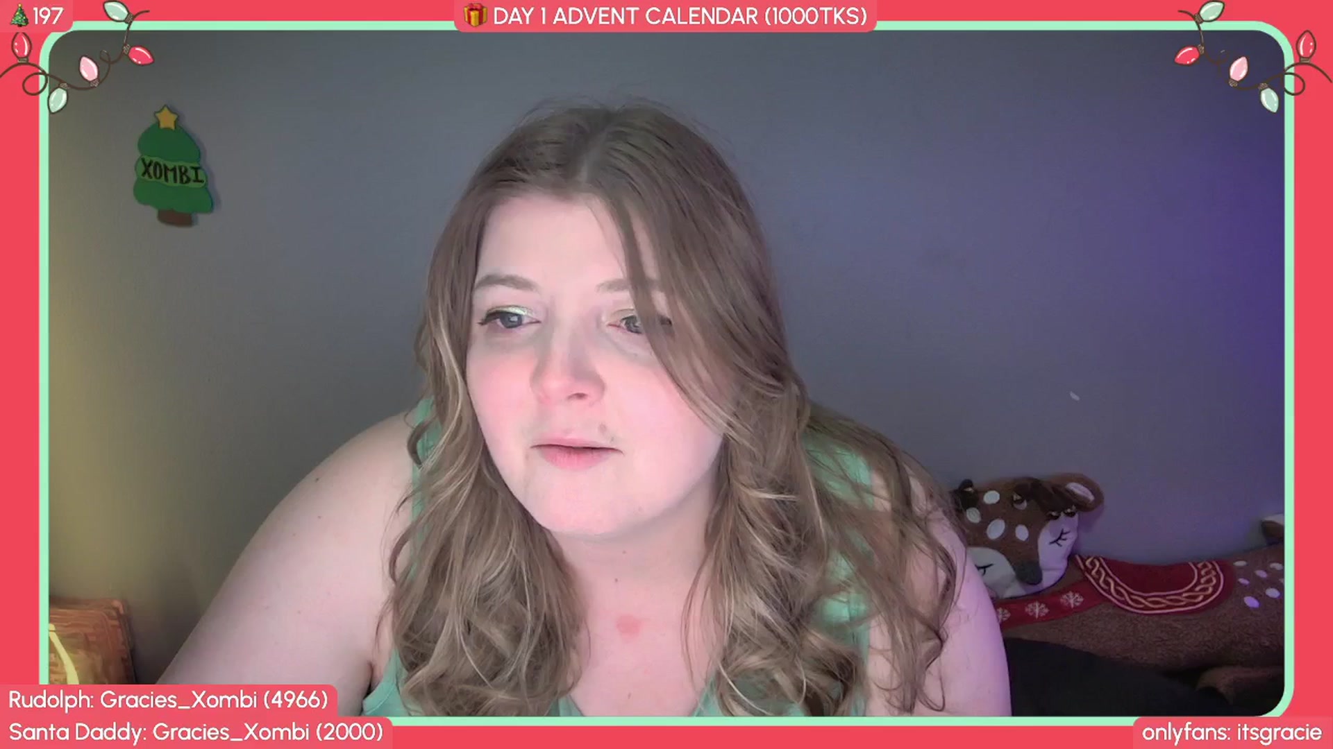 Gallery image thumbnail from Gracie's myfreecams stream on, 12/02/2025, 24:01 image 10 of 20