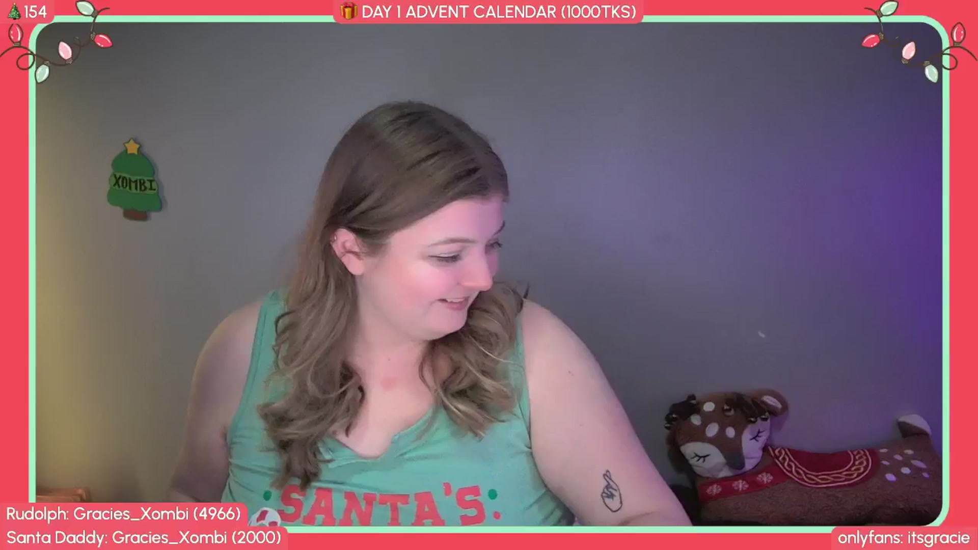 Gallery image thumbnail from Gracie's myfreecams stream on, 12/02/2025, 24:01 image 19 of 20