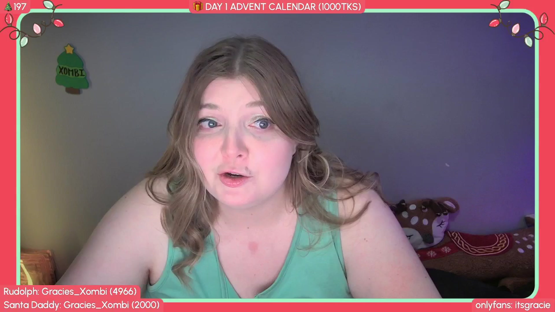 Gallery image thumbnail from Gracie's myfreecams stream on, 12/02/2025, 24:01 image 7 of 20