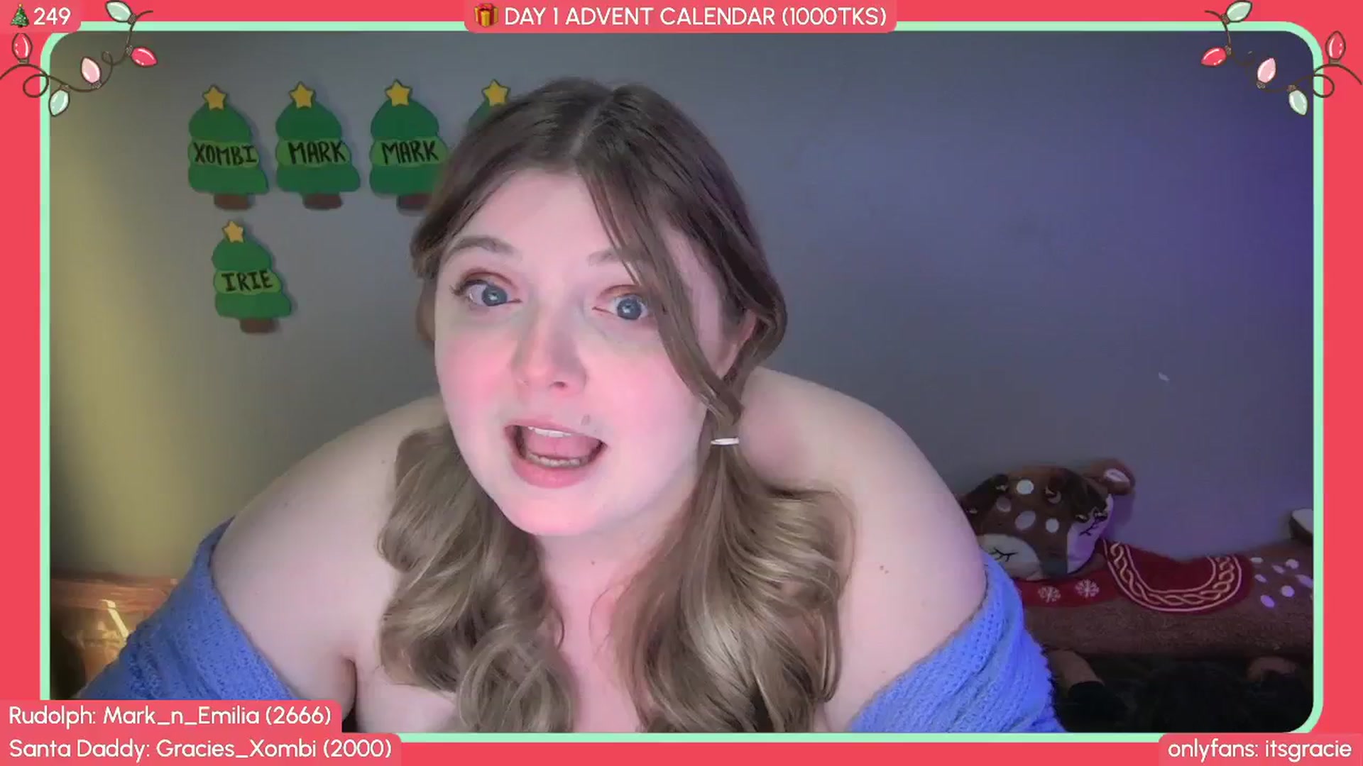 Gallery image thumbnail from Gracie's myfreecams stream on, 12/03/2025, 01:13 image 2 of 20