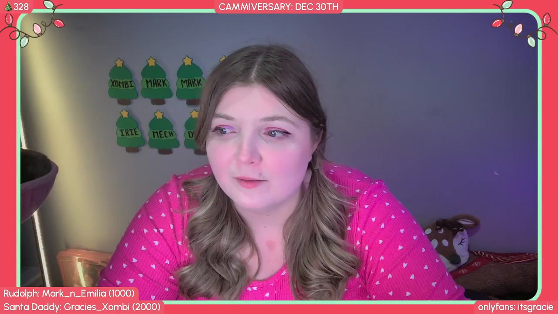 Gallery image thumbnail from Gracie's myfreecams stream on, 12/05/2025, 01:15 image 1 of 20