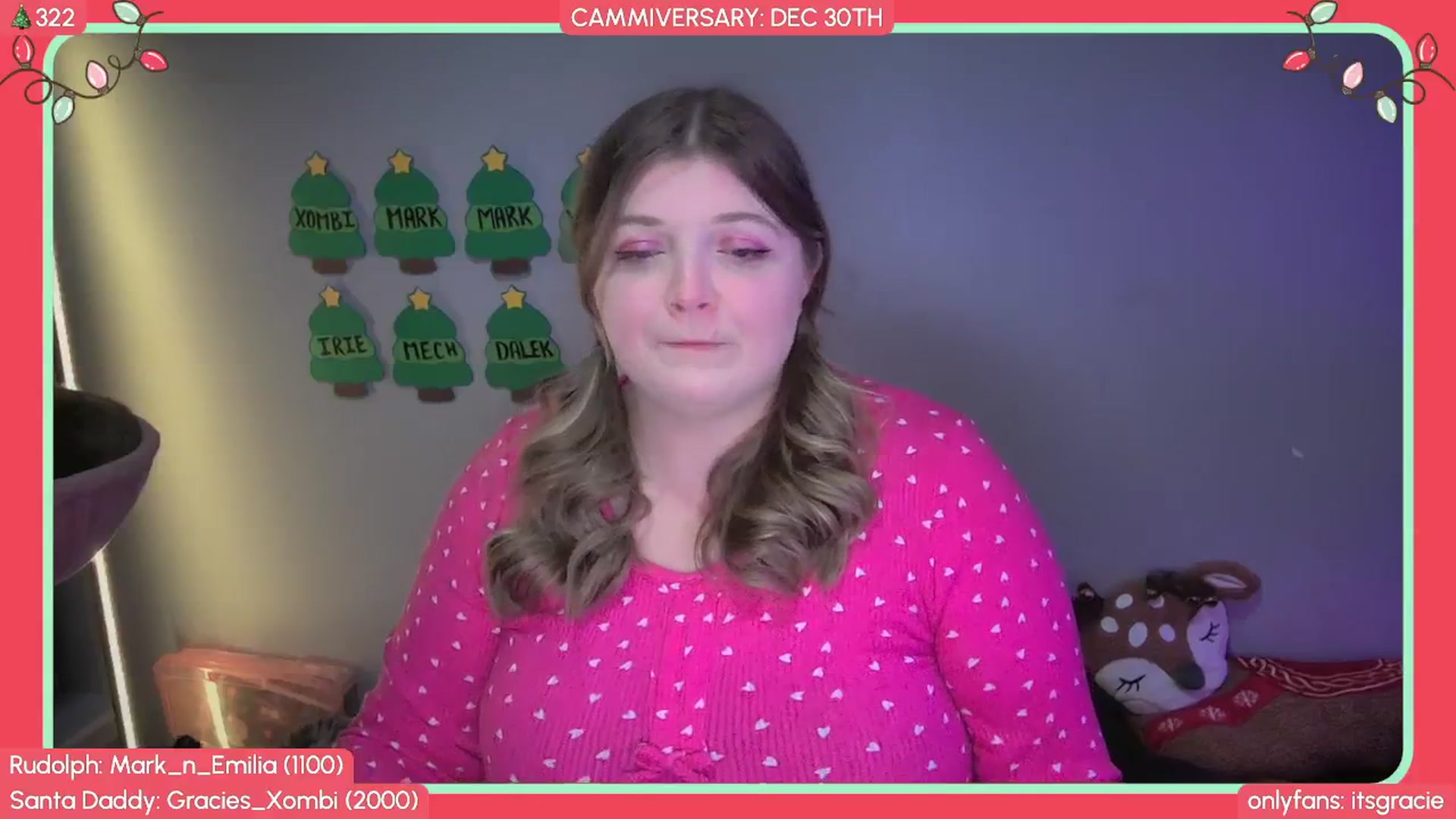 Gallery image thumbnail from Gracie's myfreecams stream on, 12/05/2025, 01:15 image 8 of 20
