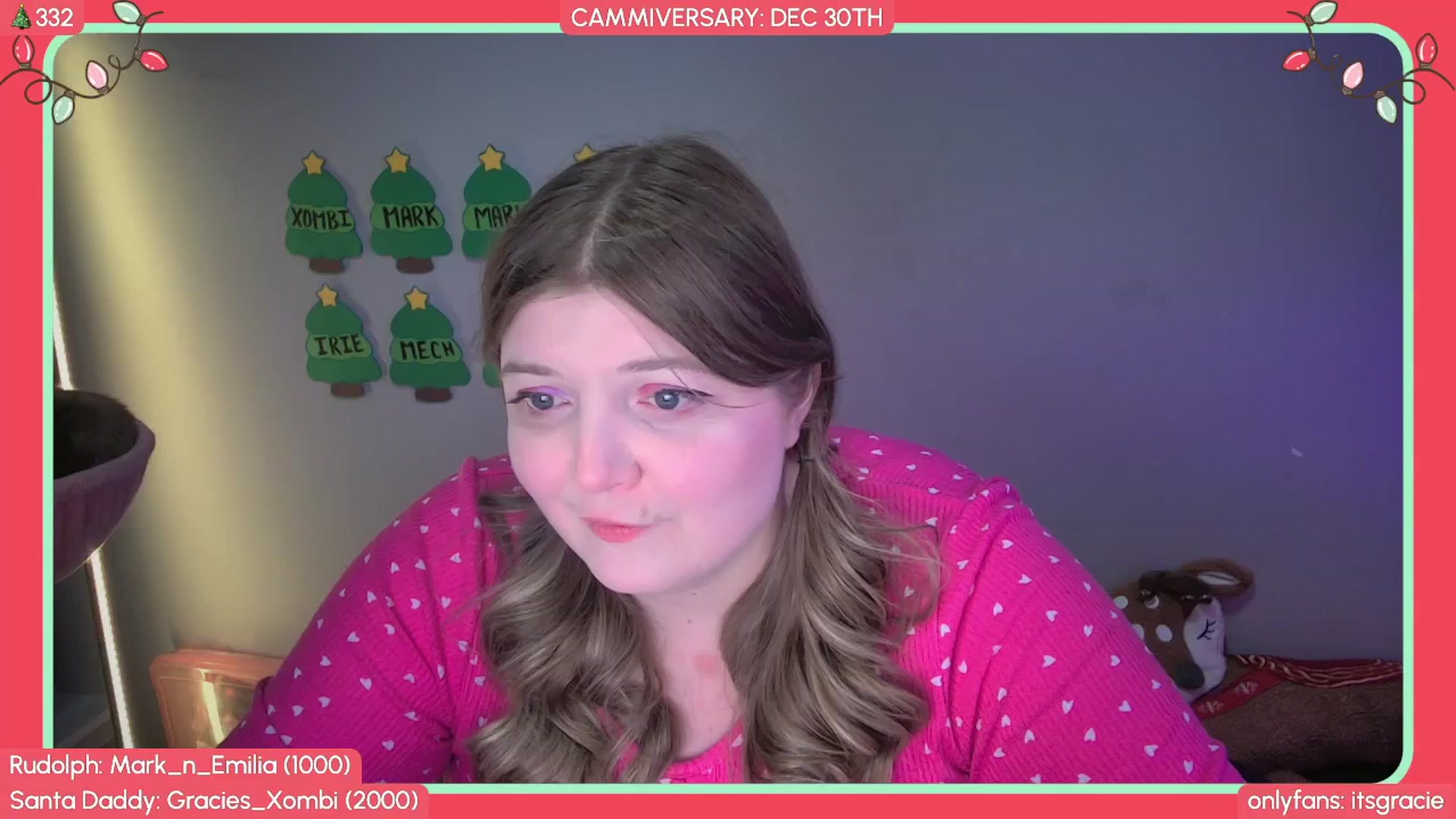 Gallery image thumbnail from Gracie's myfreecams stream on, 12/05/2025, 01:15 image 4 of 20