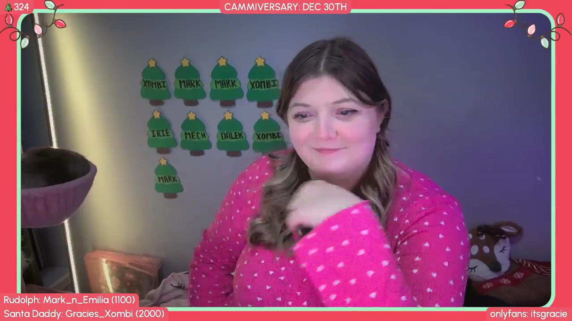 Gallery image thumbnail from Gracie's myfreecams stream on, 12/05/2025, 01:15 image 10 of 20