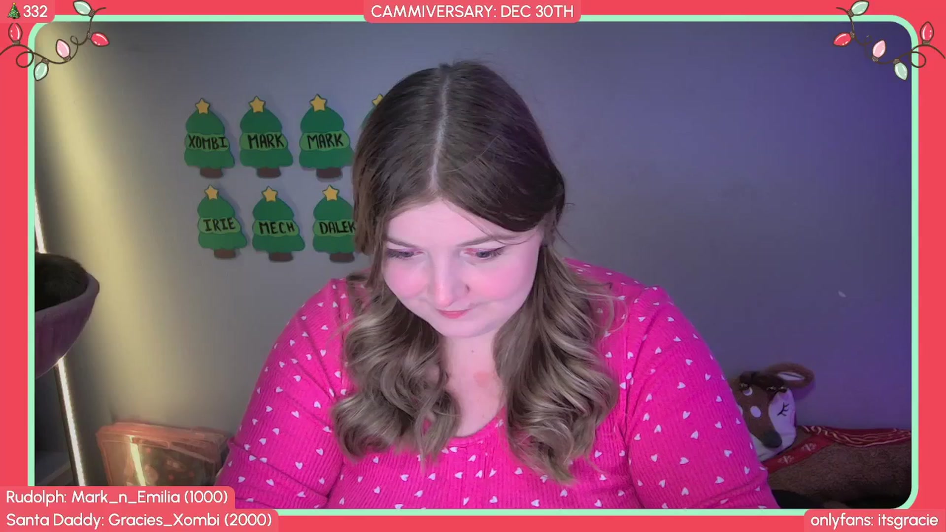 Gallery image thumbnail from Gracie's myfreecams stream on, 12/05/2025, 01:15 image 3 of 20