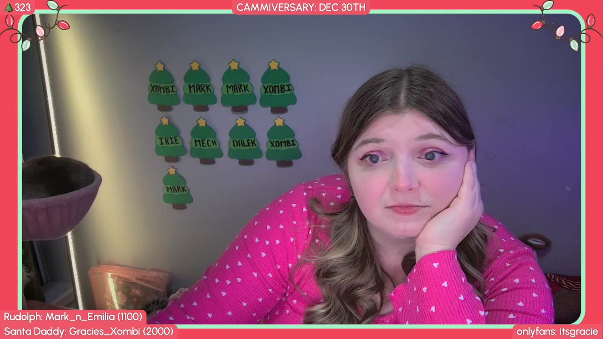 Gallery image thumbnail from Gracie's myfreecams stream on, 12/05/2025, 01:15 image 9 of 20