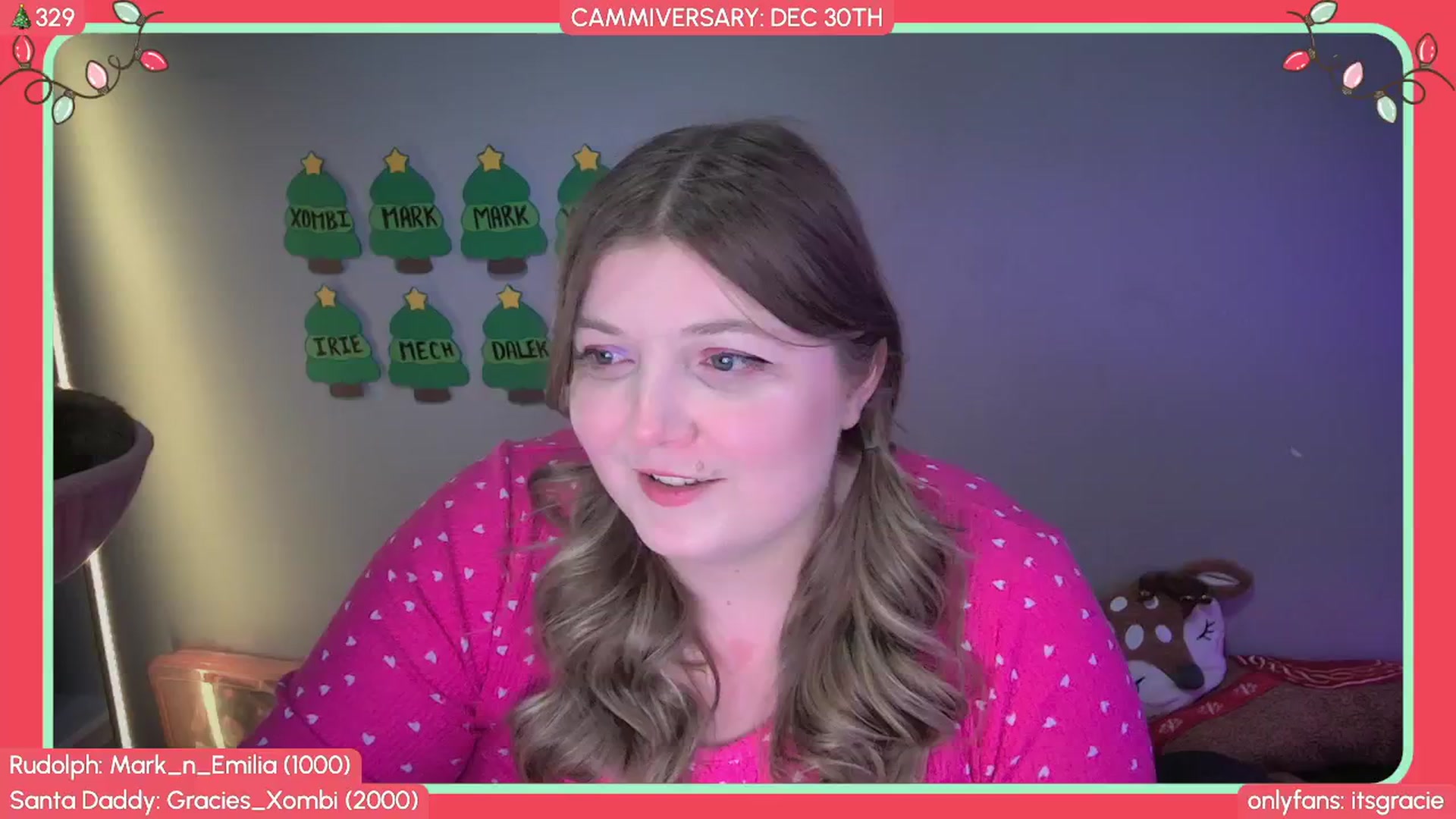 Gallery image thumbnail from Gracie's myfreecams stream on, 12/05/2025, 01:15 image 2 of 20