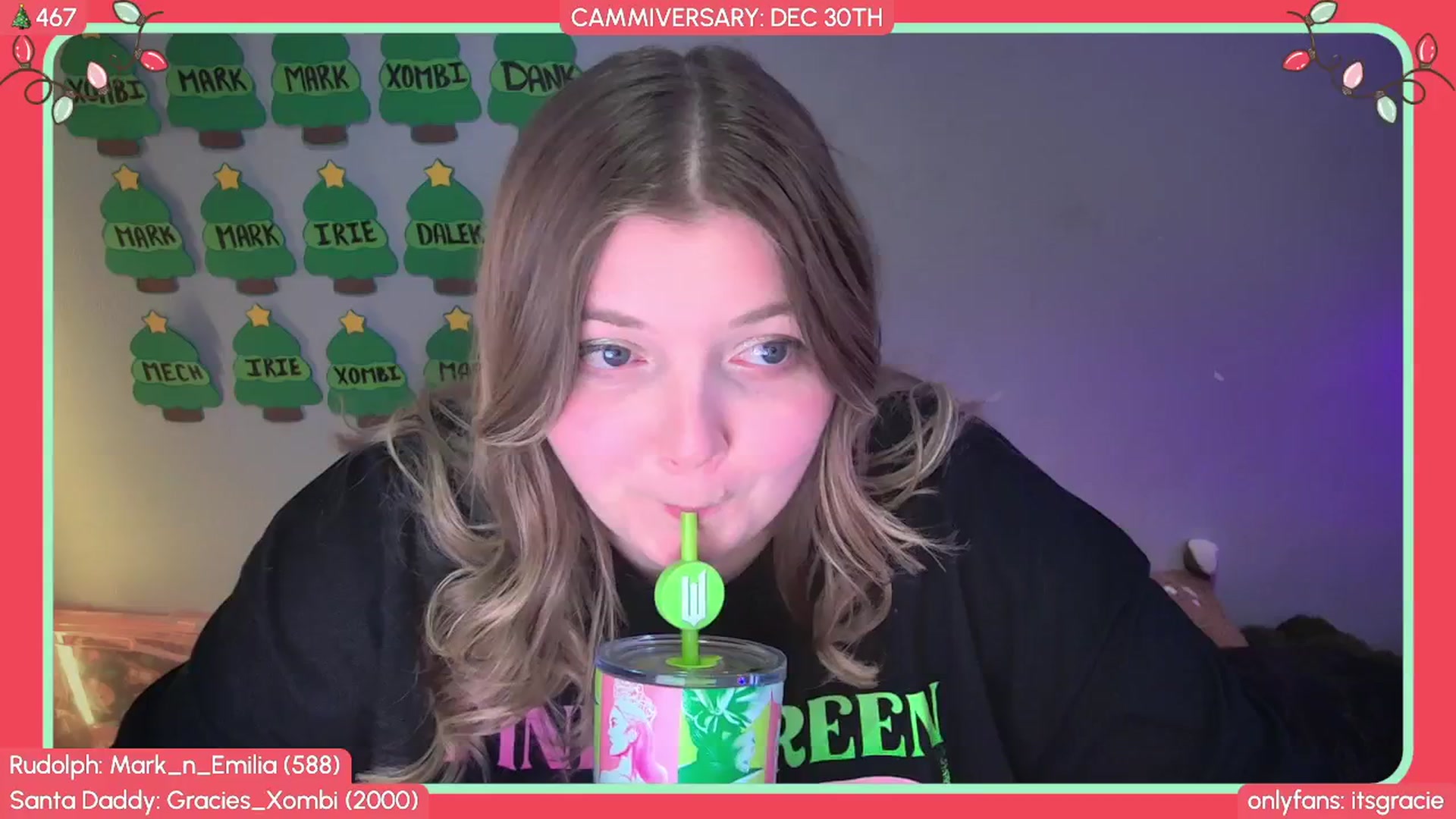 Gallery image thumbnail from Gracie's myfreecams stream on, 12/07/2025, 02:11 image 17 of 20