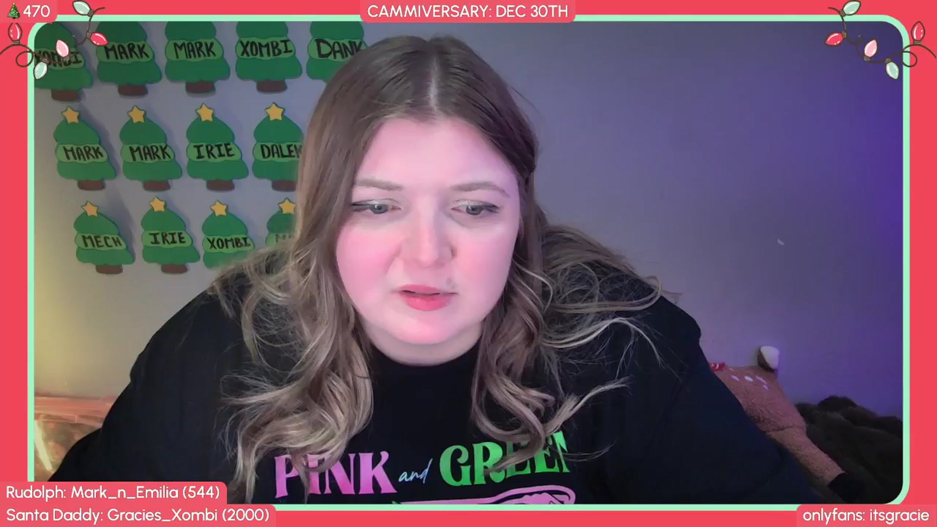 Gallery image thumbnail from Gracie's myfreecams stream on, 12/07/2025, 02:11 image 7 of 20