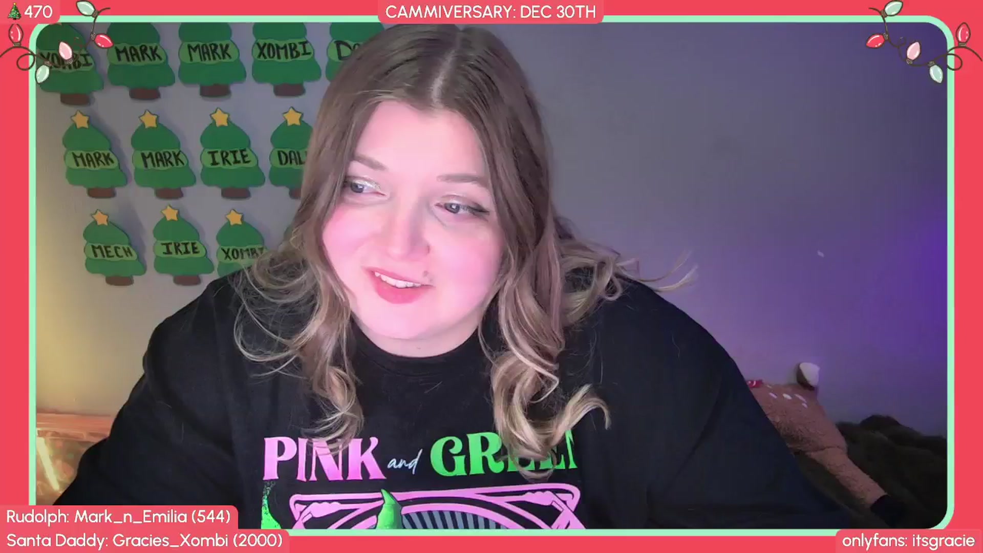 Gallery image thumbnail from Gracie's myfreecams stream on, 12/07/2025, 02:11 image 13 of 20