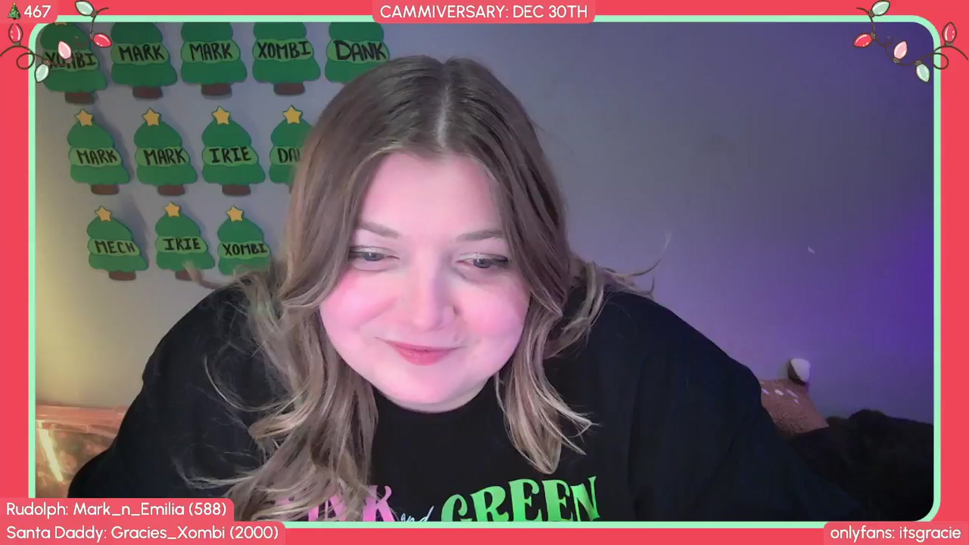 Gallery image thumbnail from Gracie's myfreecams stream on, 12/07/2025, 02:11 image 16 of 20