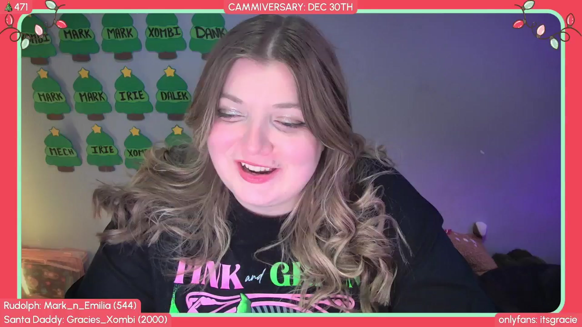 Gallery image thumbnail from Gracie's myfreecams stream on, 12/07/2025, 02:11 image 3 of 20