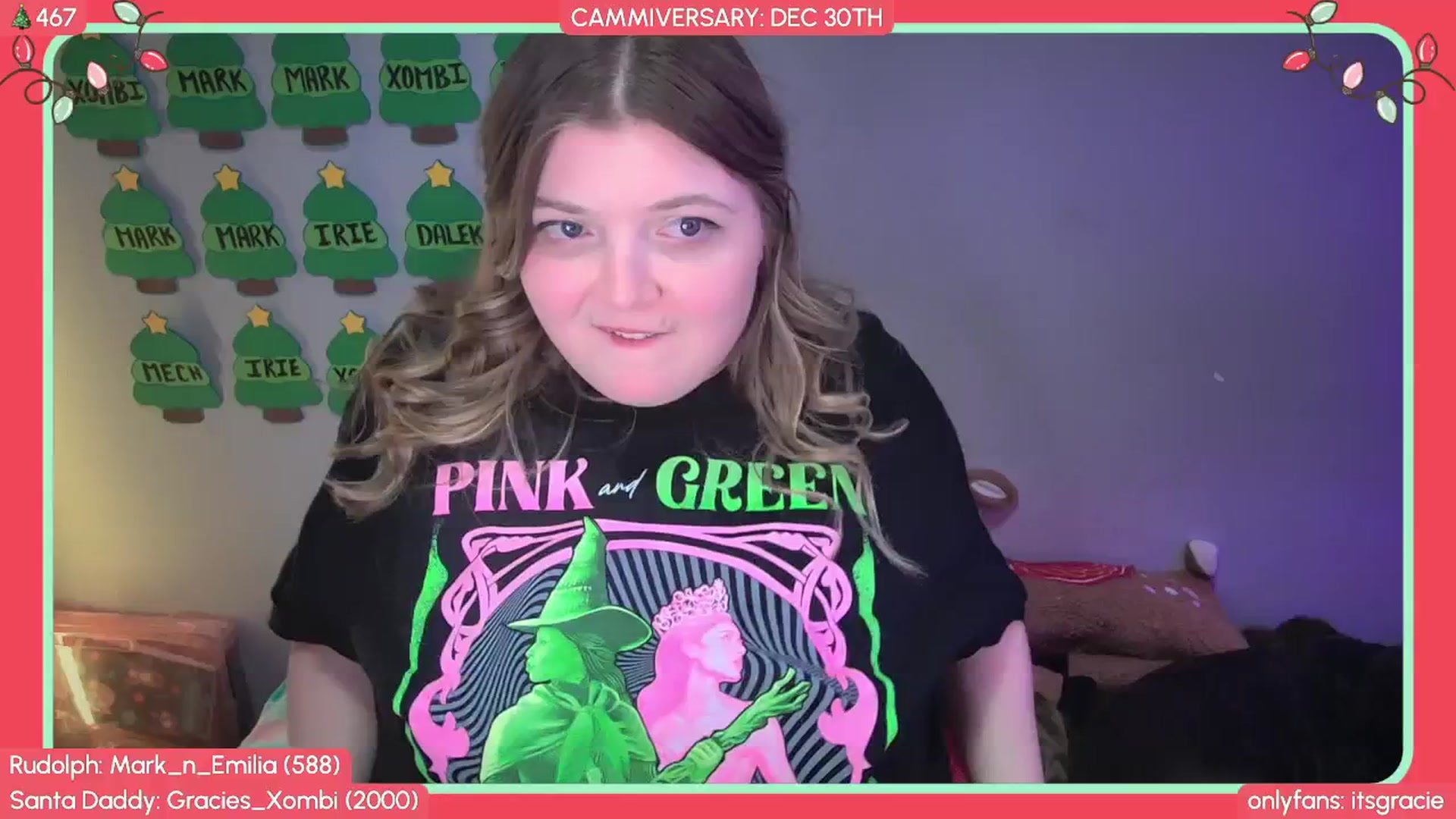 Gallery image thumbnail from Gracie's myfreecams stream on, 12/07/2025, 02:11 image 18 of 20
