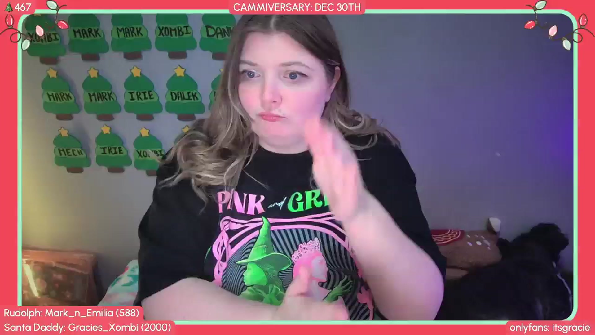 Gallery image thumbnail from Gracie's myfreecams stream on, 12/07/2025, 02:11 image 19 of 20