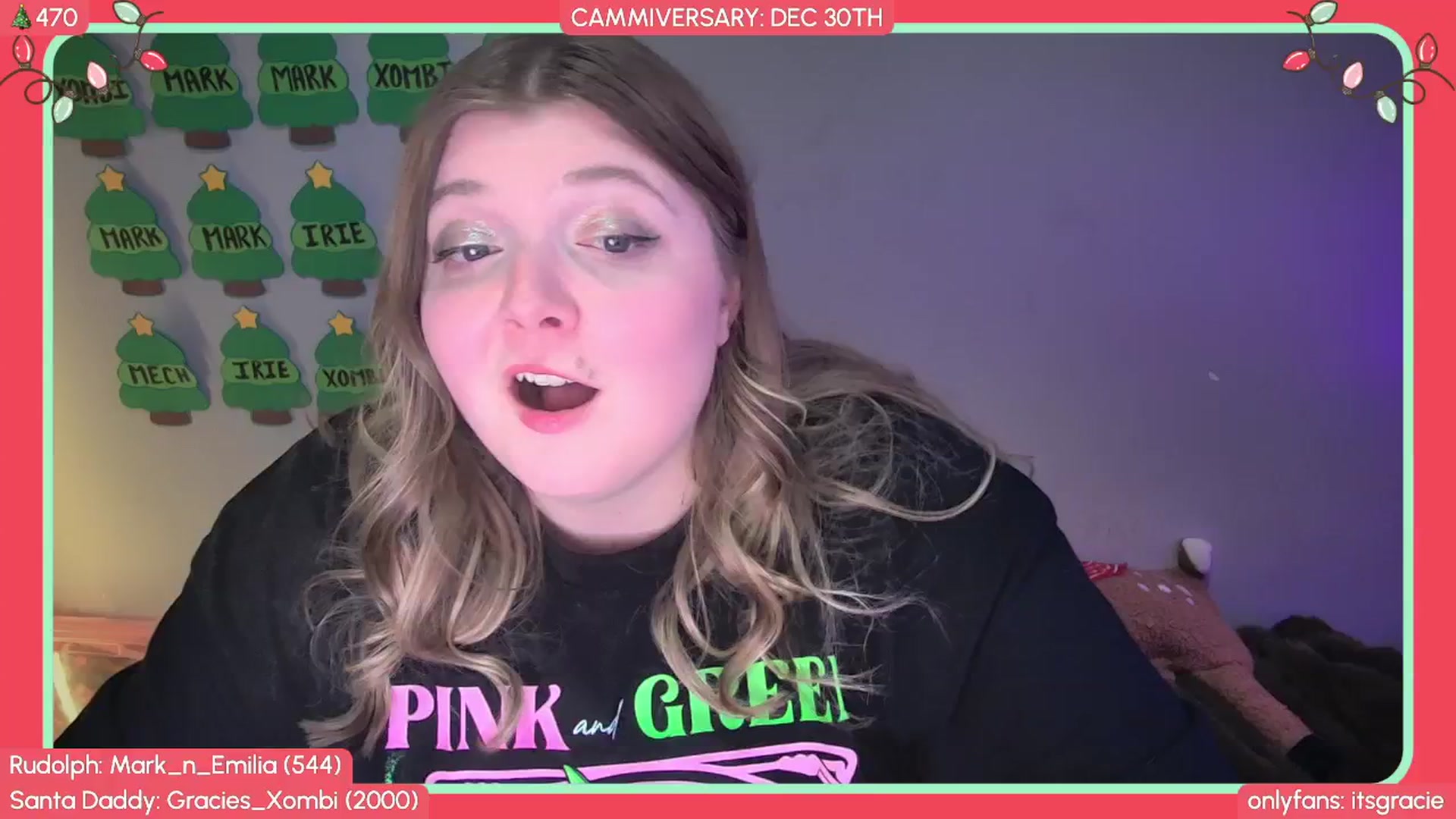 Gallery image thumbnail from Gracie's myfreecams stream on, 12/07/2025, 02:11 image 8 of 20