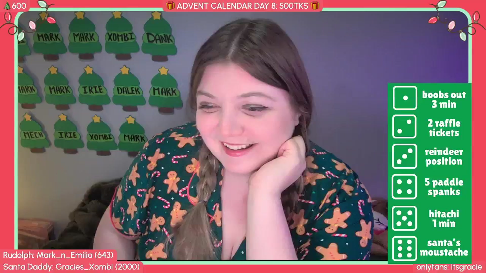 Gallery image thumbnail from Gracie's myfreecams stream on, 12/09/2025, 24:00 image 3 of 20