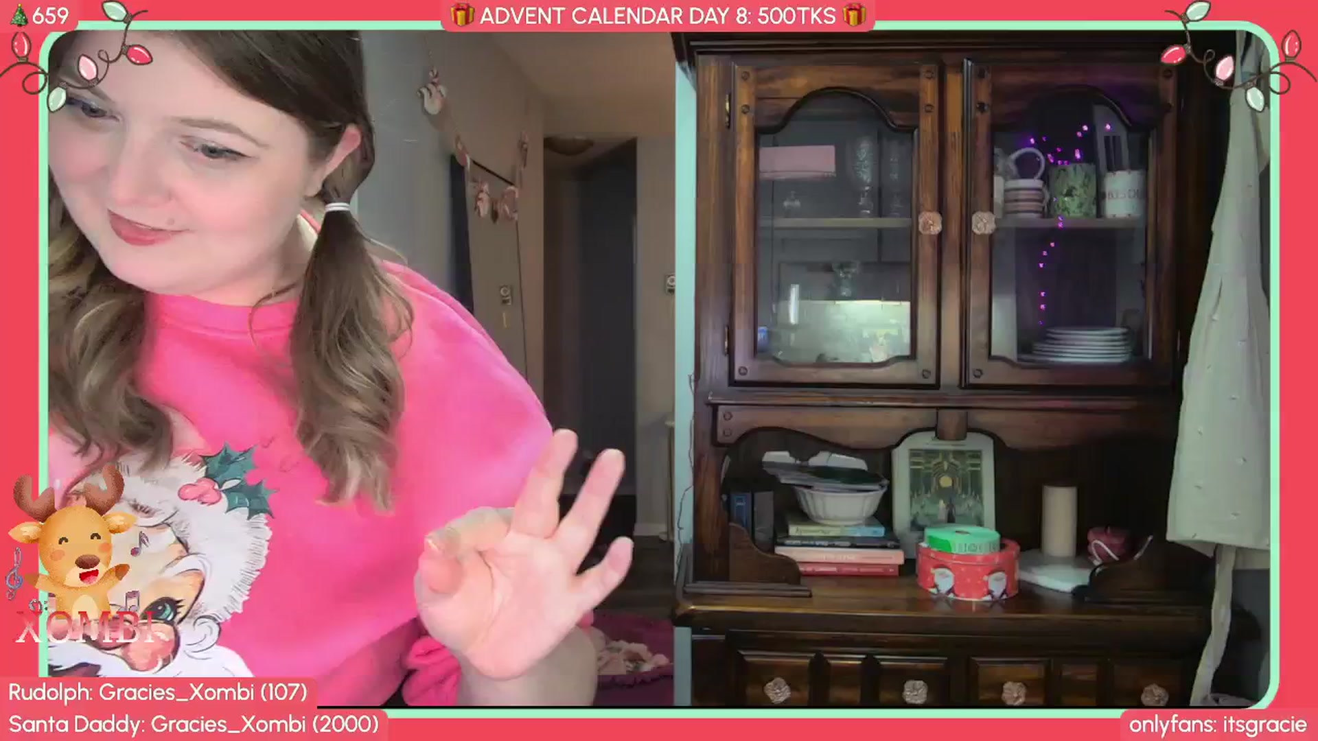 Gallery image thumbnail from Gracie's myfreecams stream on, 12/09/2025, 22:46 image 5 of 20