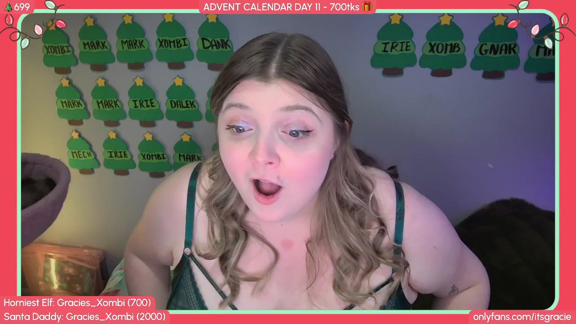 Gallery image thumbnail from Gracie's myfreecams stream on, 12/12/2025, 01:04 image 3 of 20