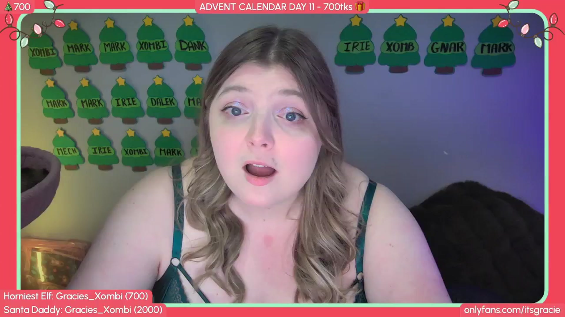 Gallery image thumbnail from Gracie's myfreecams stream on, 12/12/2025, 01:04 image 4 of 20